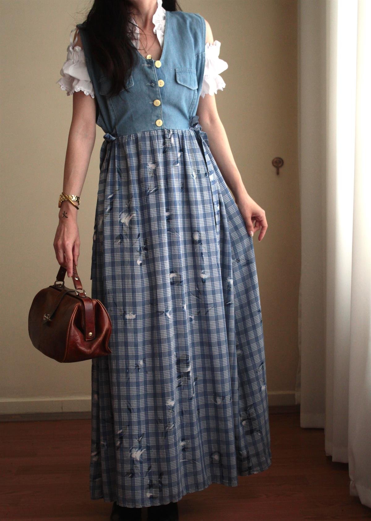 Vintage Elbise