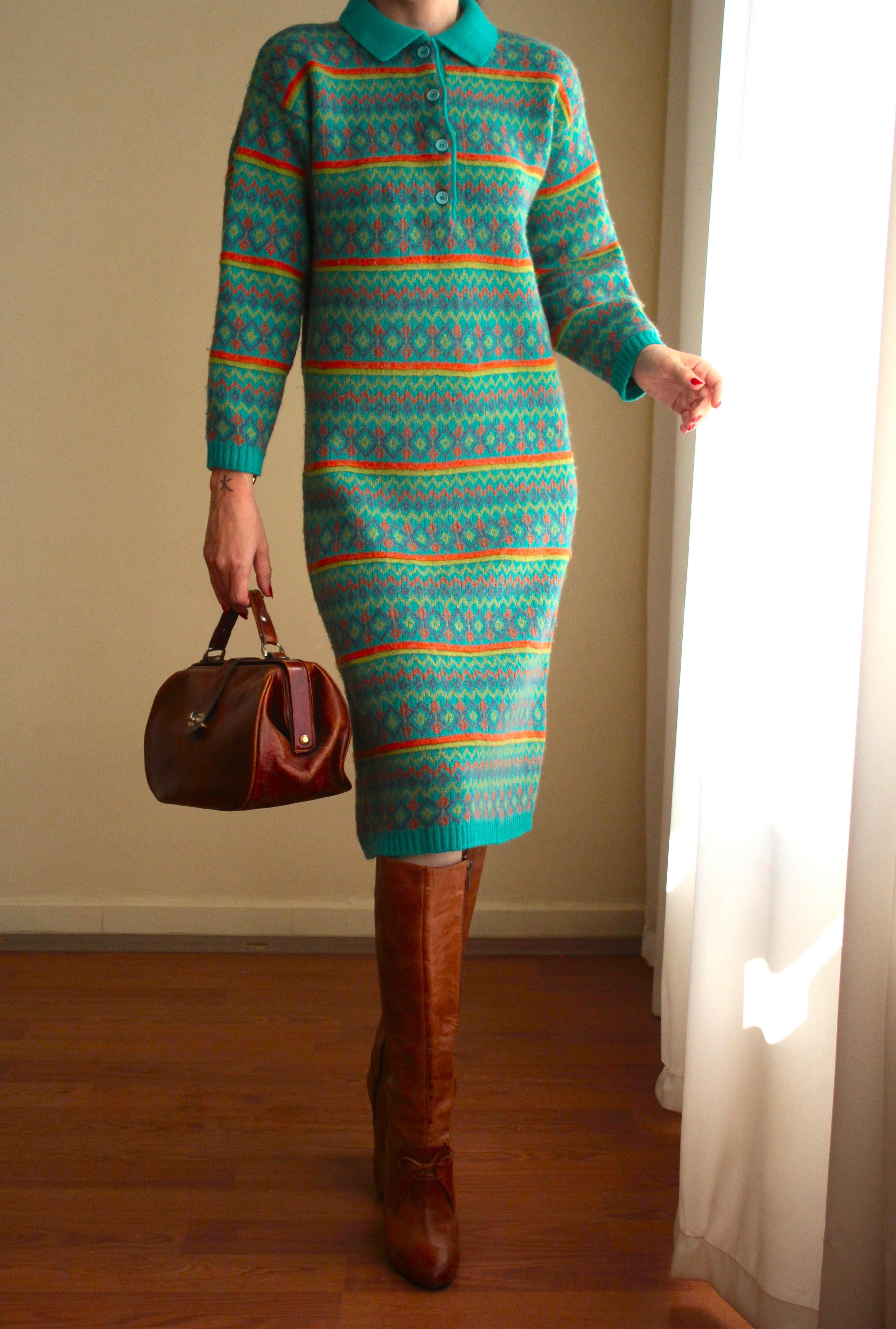Vintage Elbise