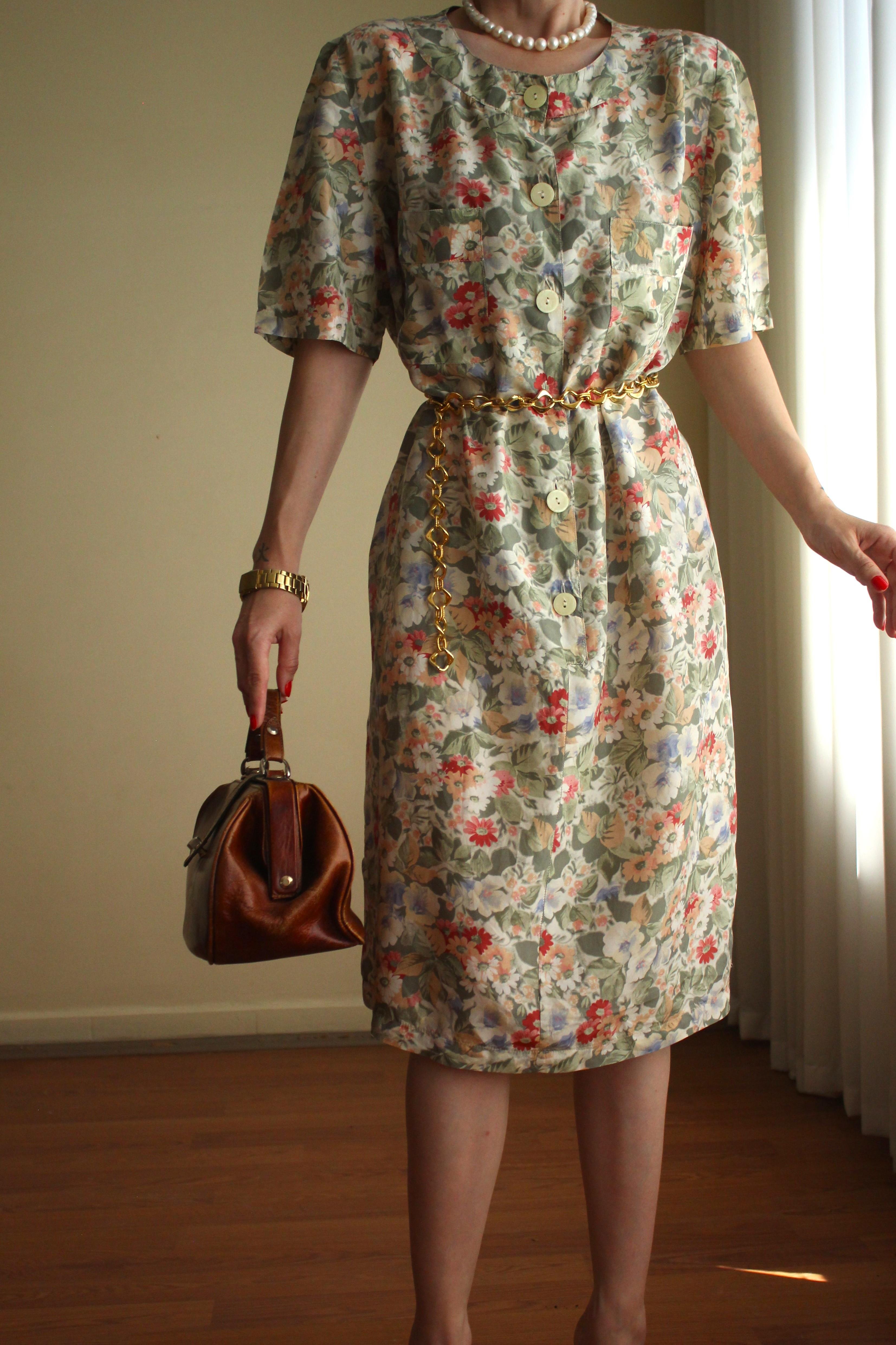 Vintage Elbise