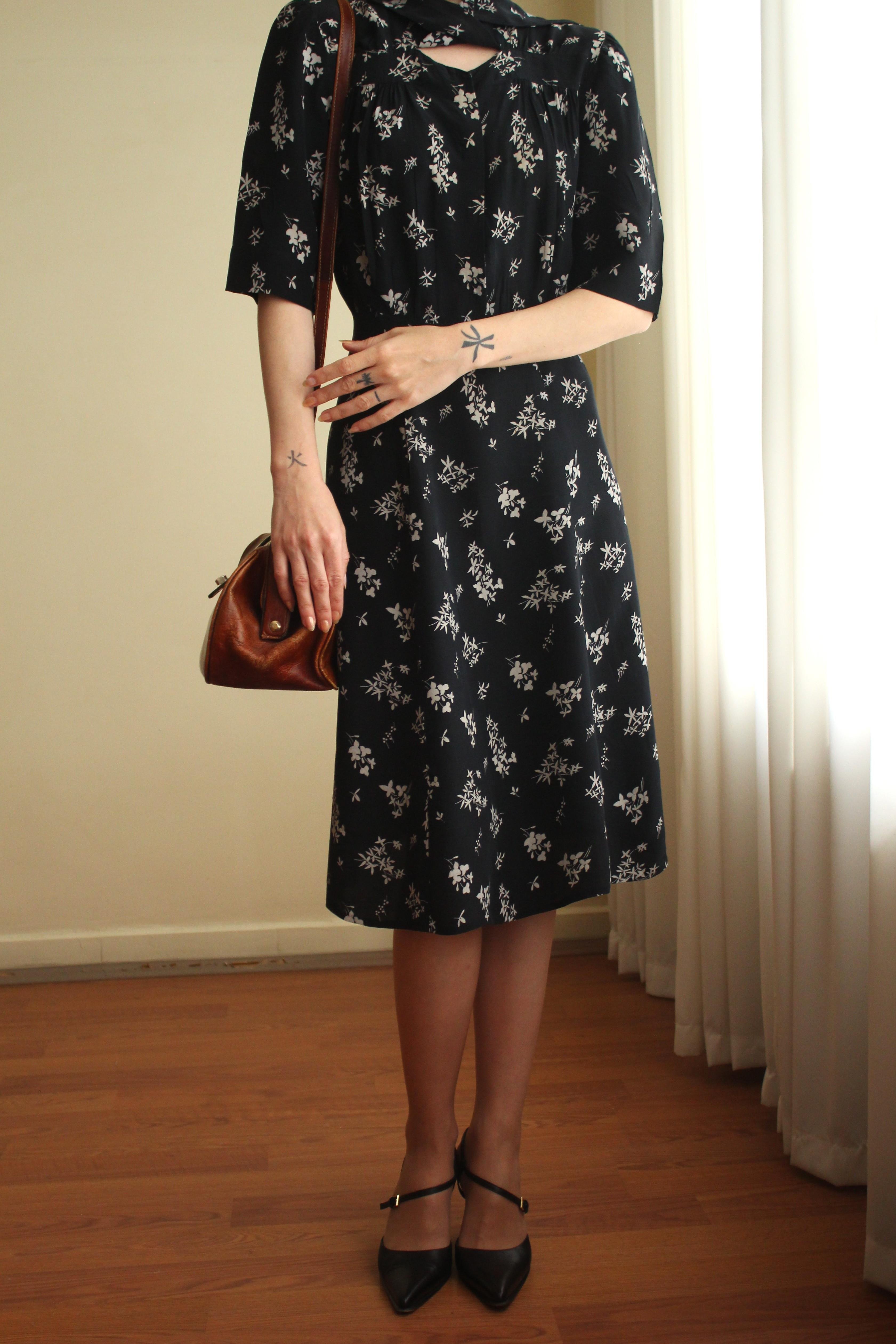 Vintage Elbise