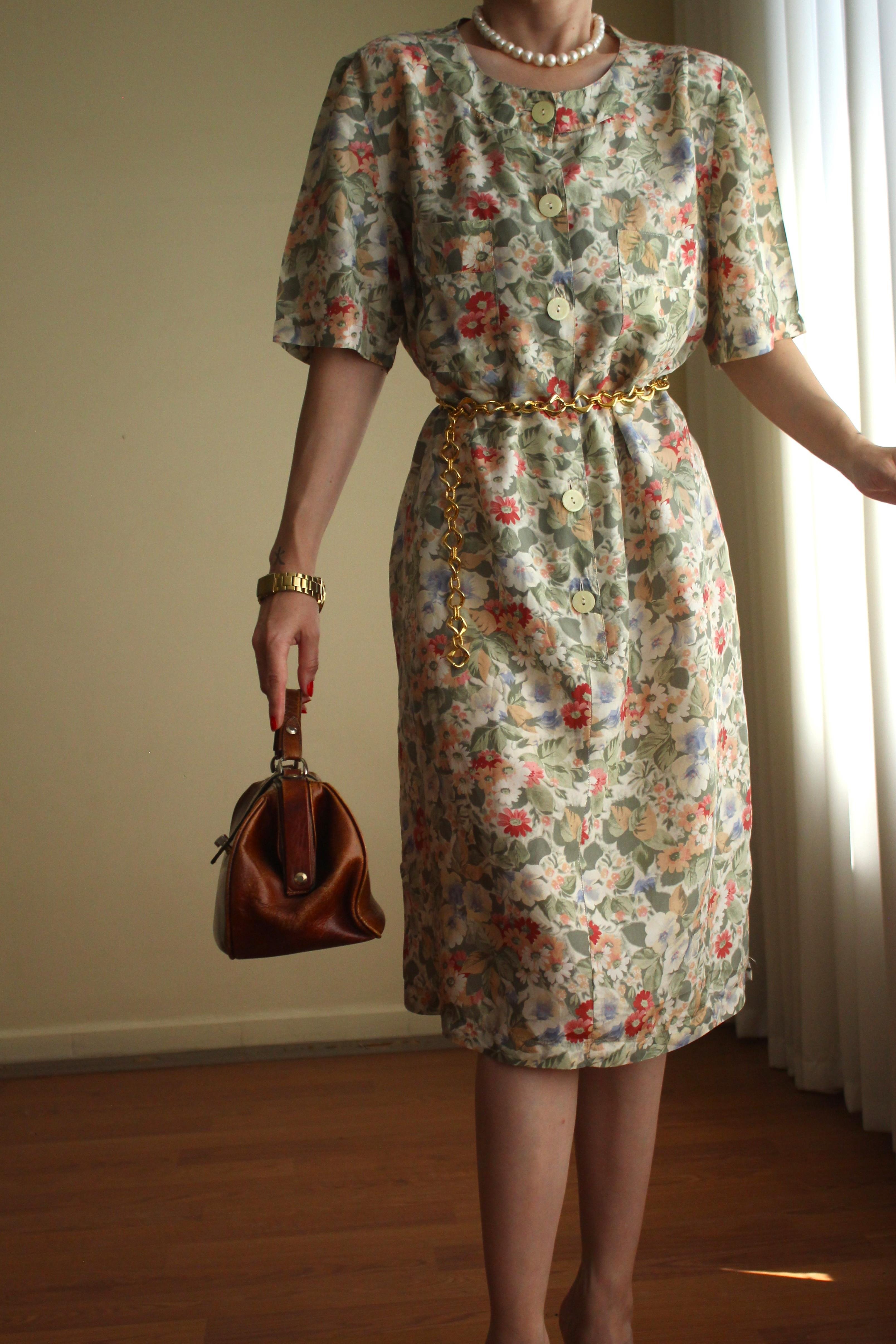 Vintage Elbise