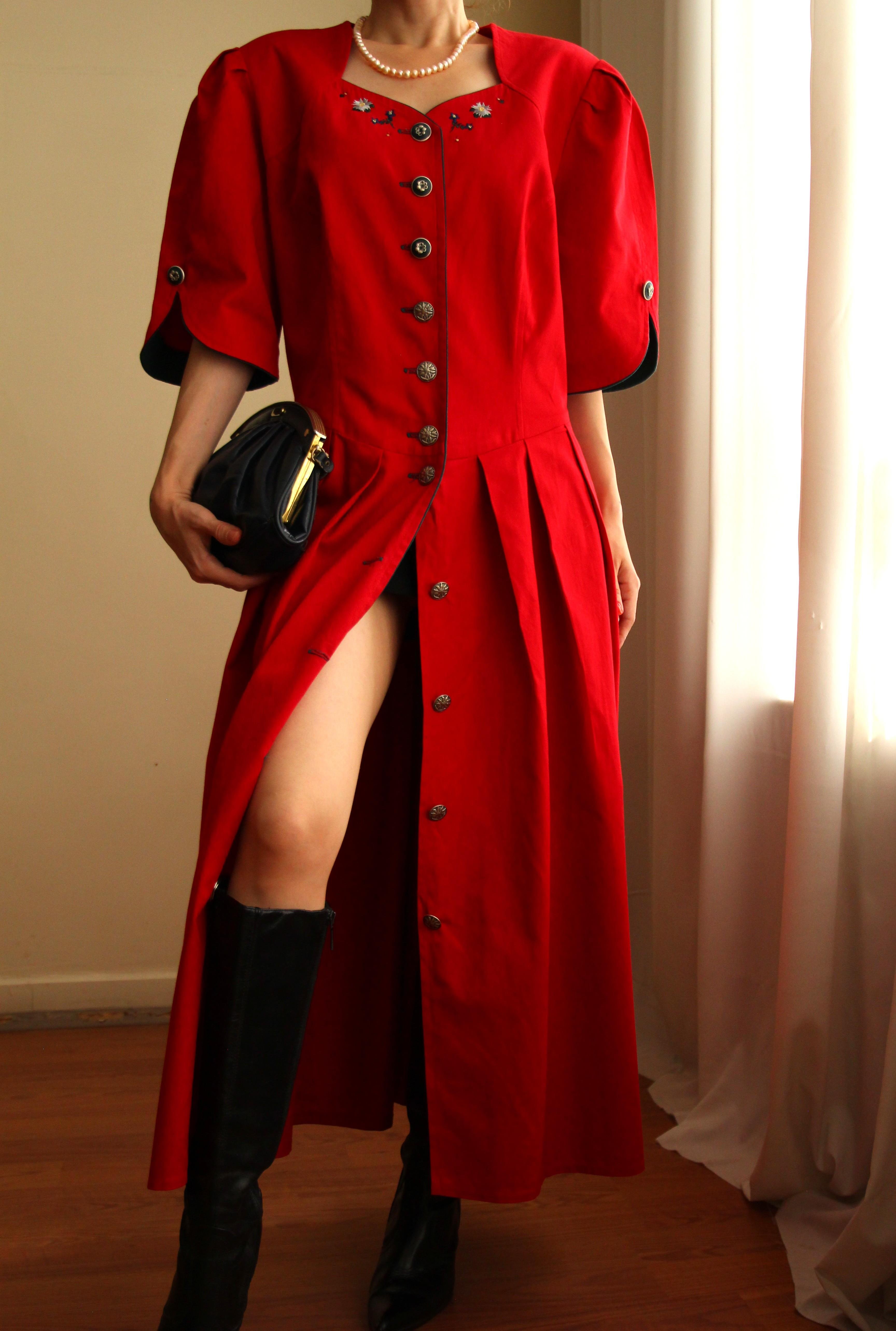 Vintage Elbise
