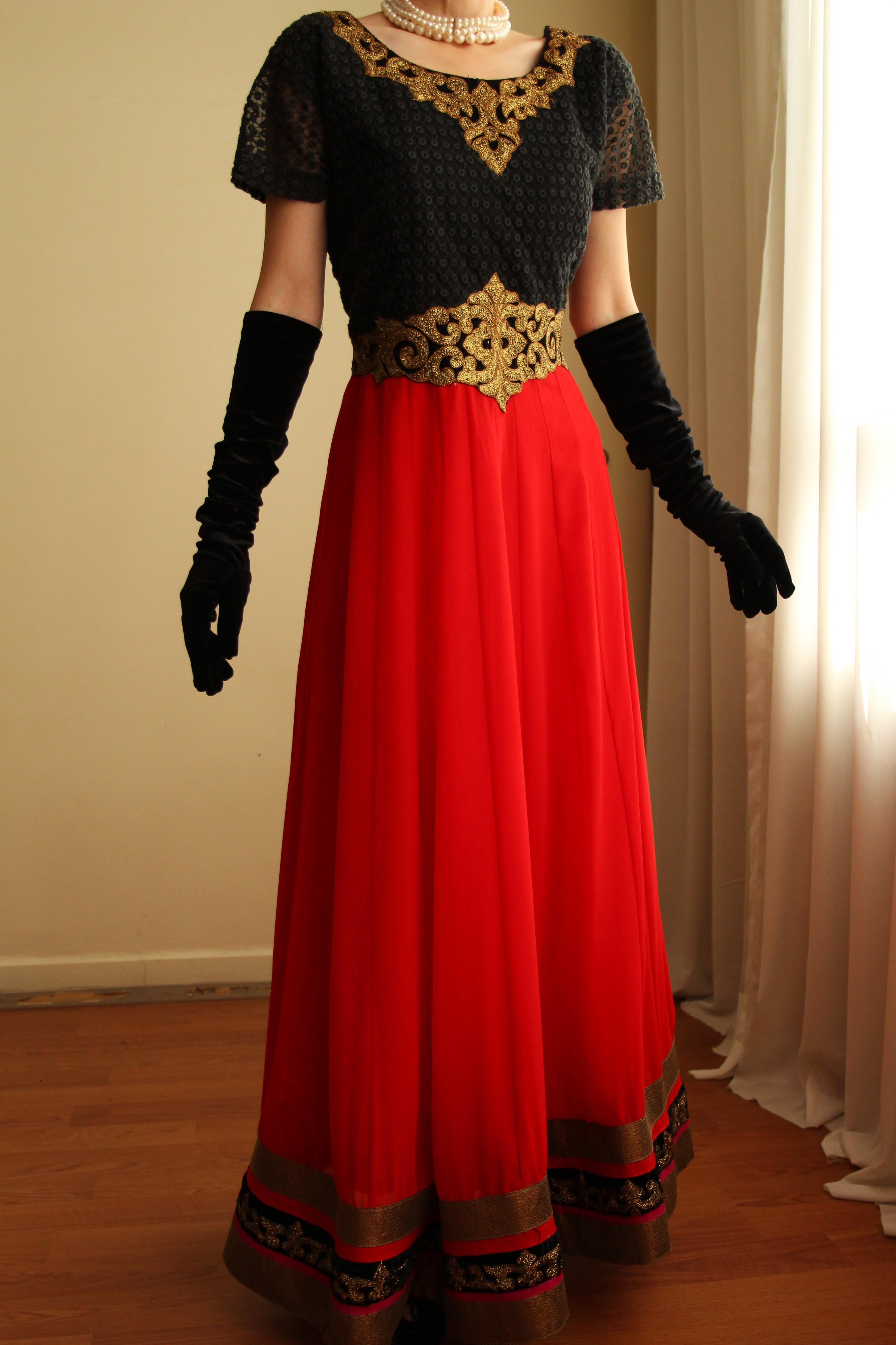 Vintage Elbise