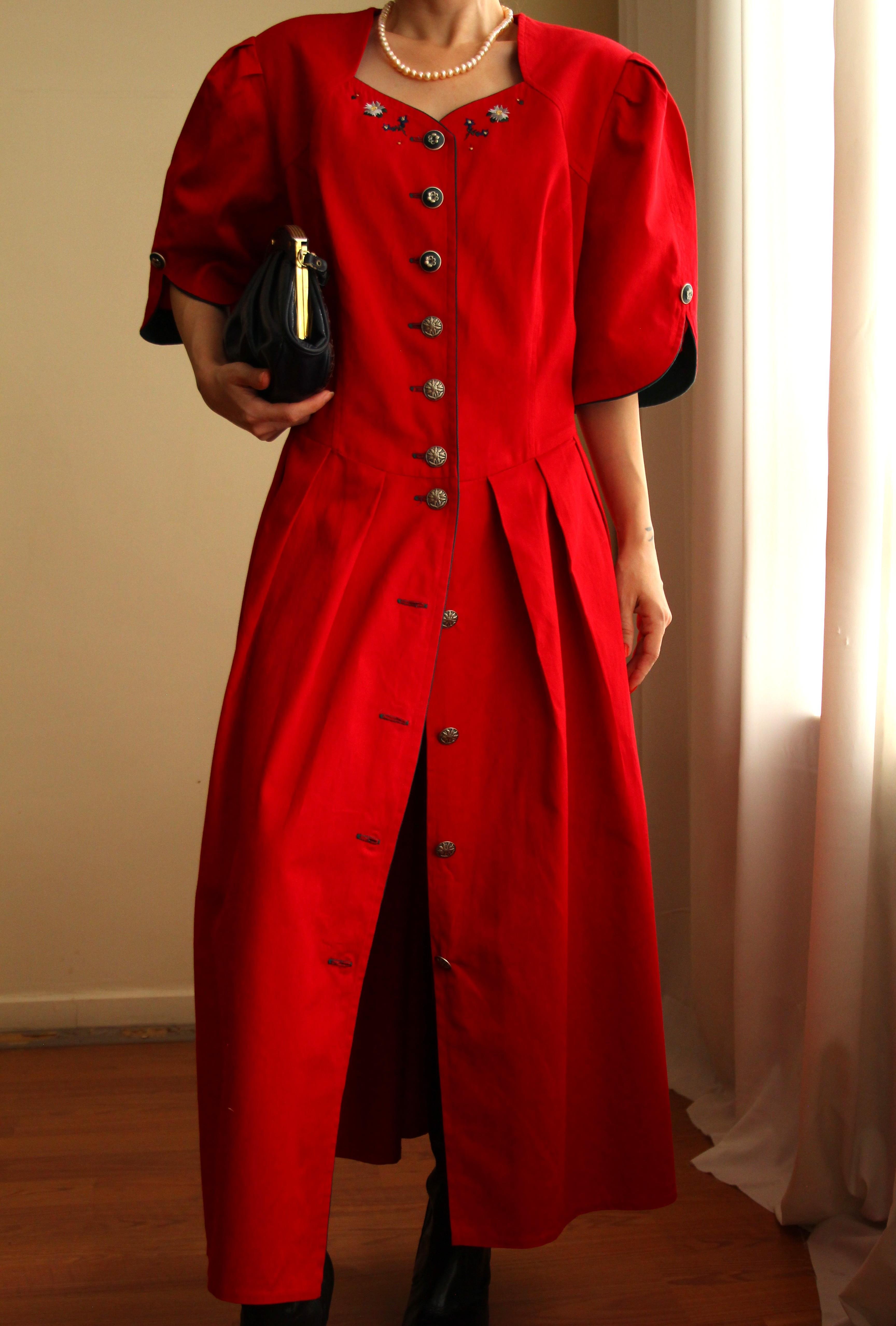 Vintage Elbise