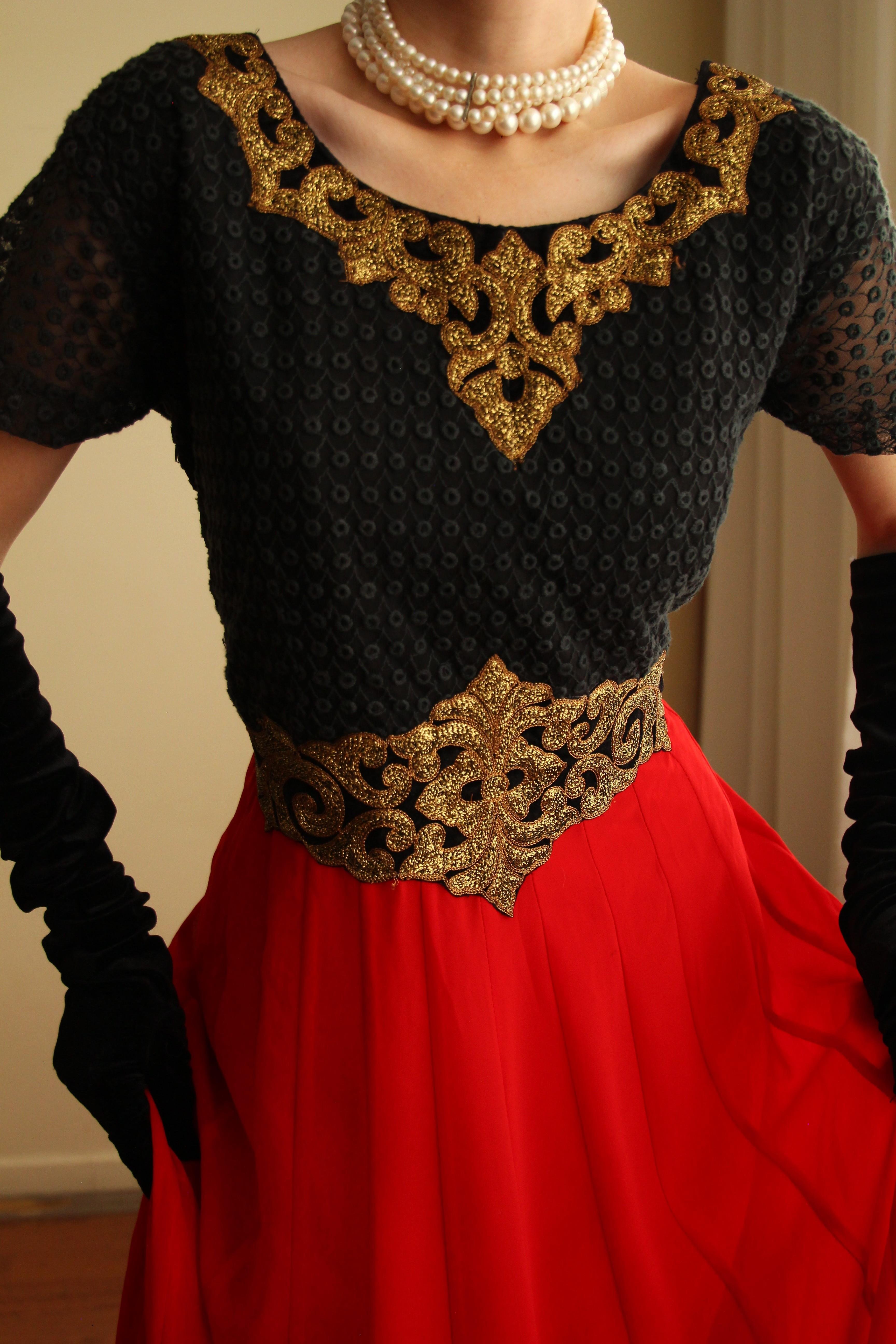 Vintage Elbise