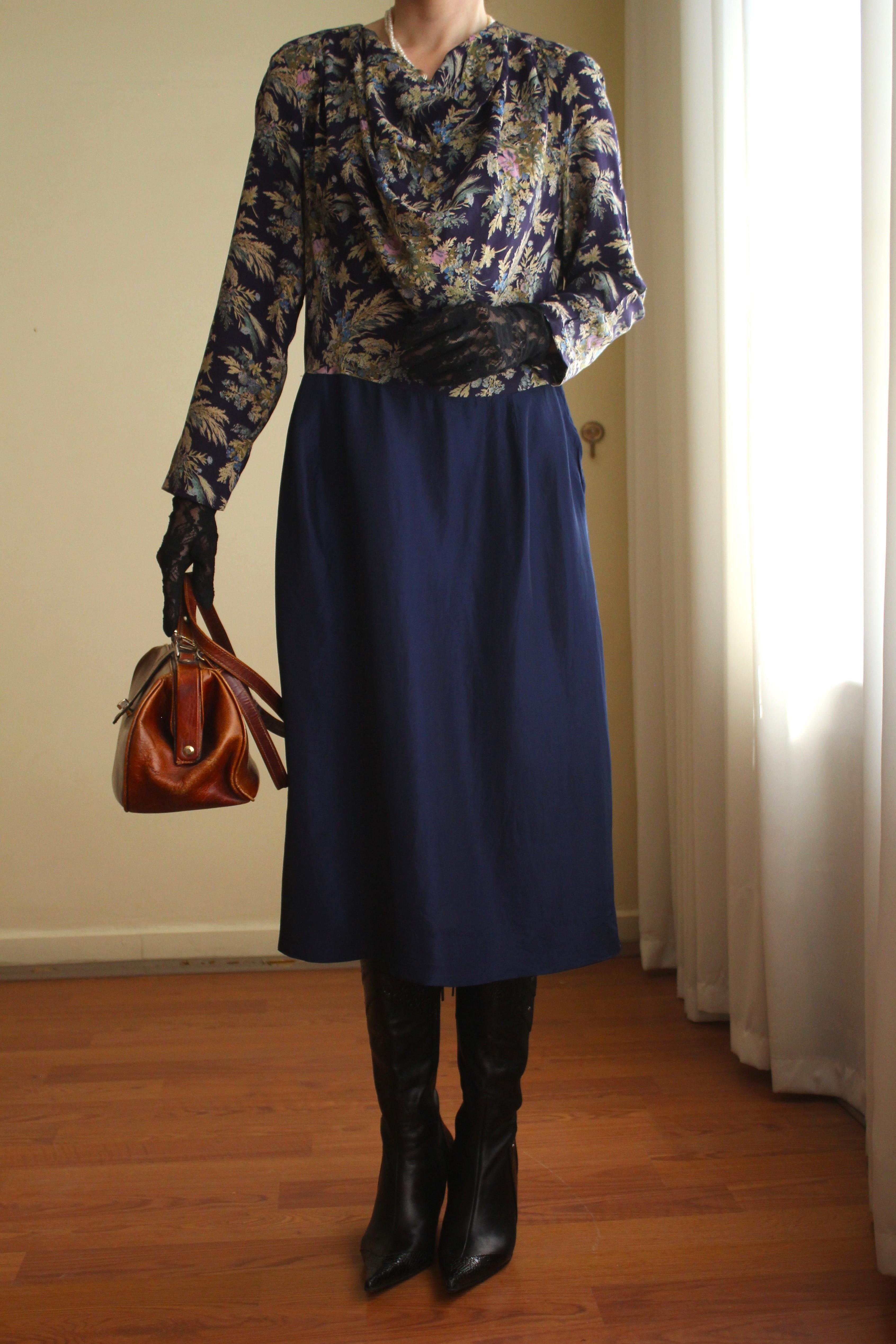 Vintage Elbise