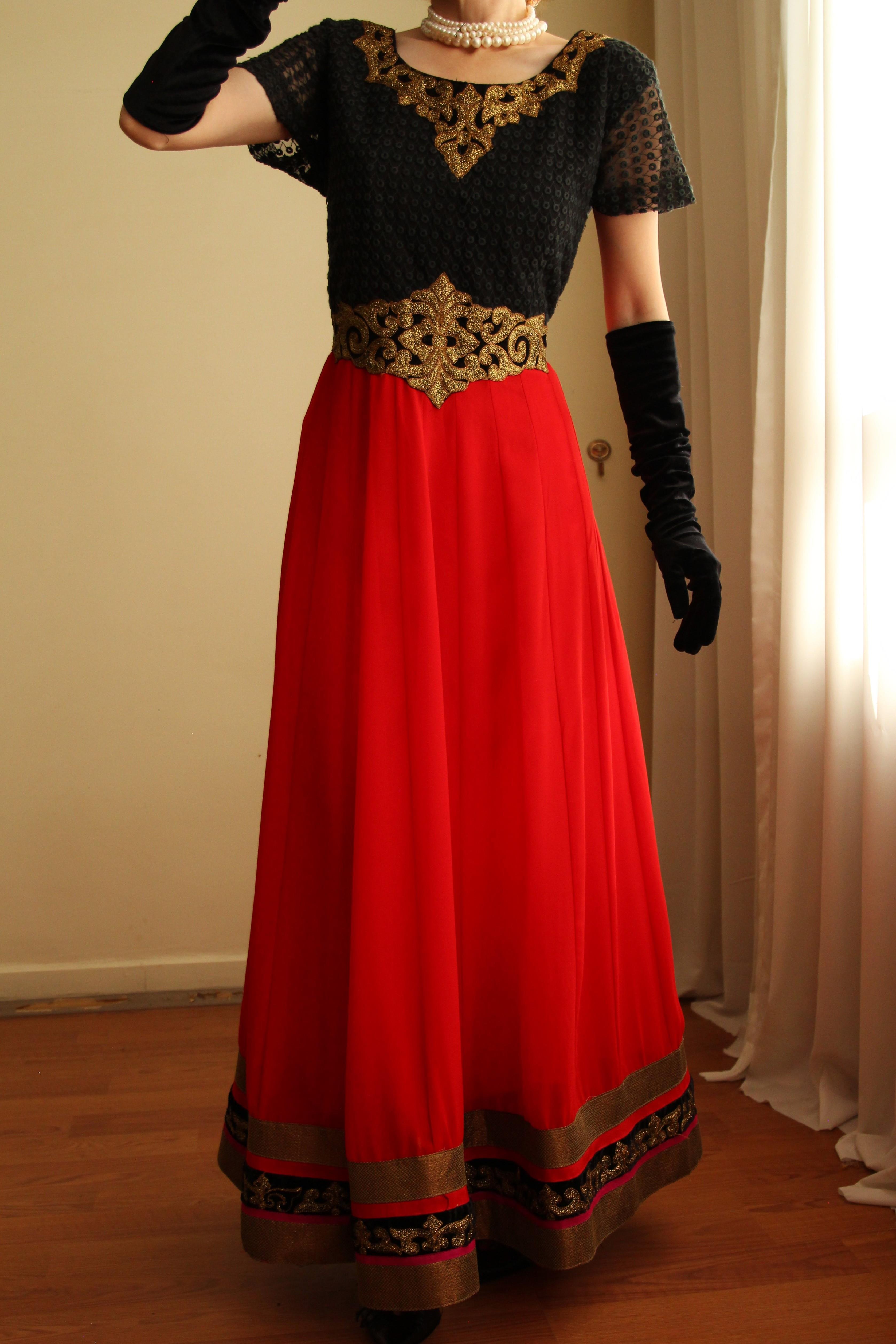 Vintage Elbise
