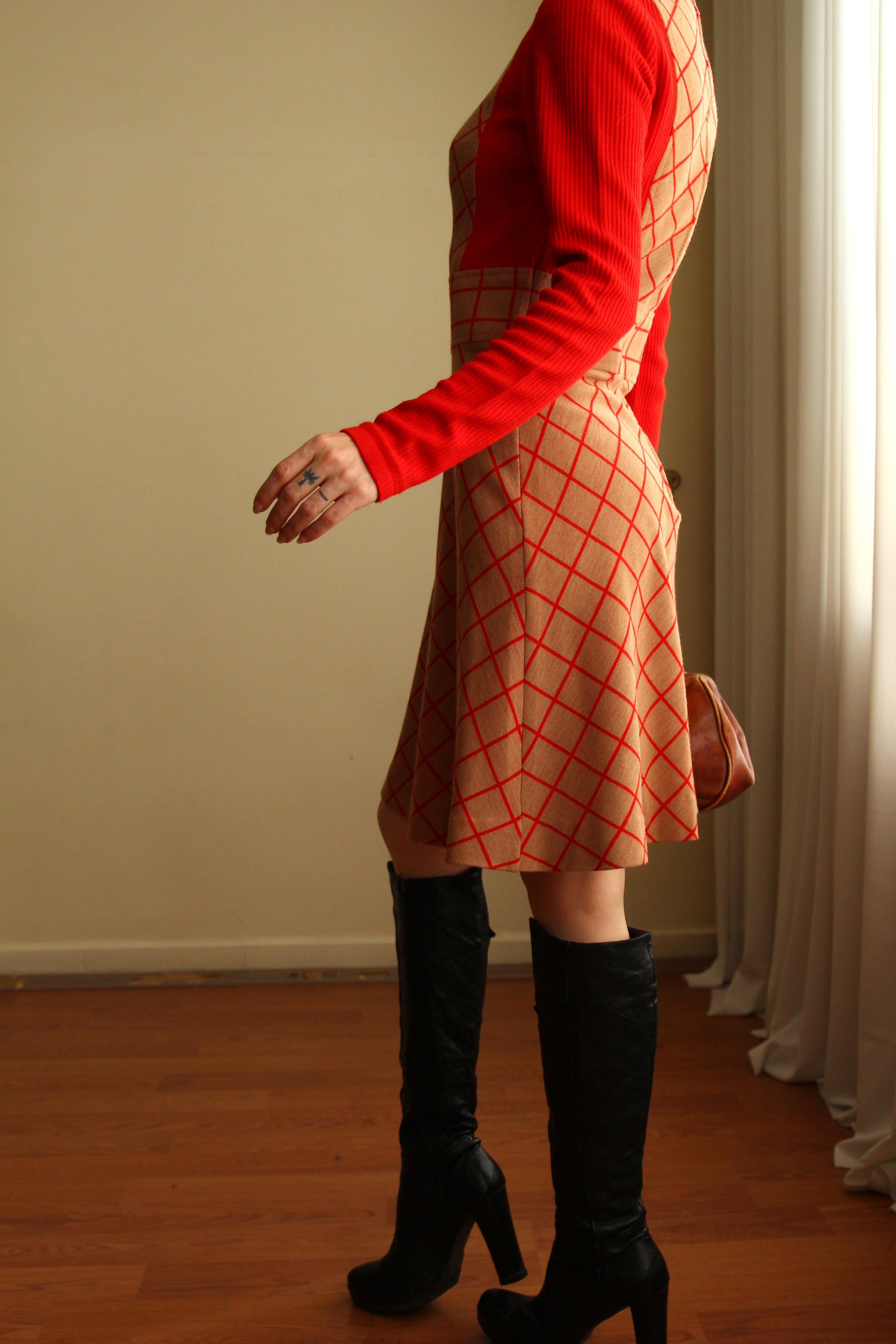 Vintage Elbise