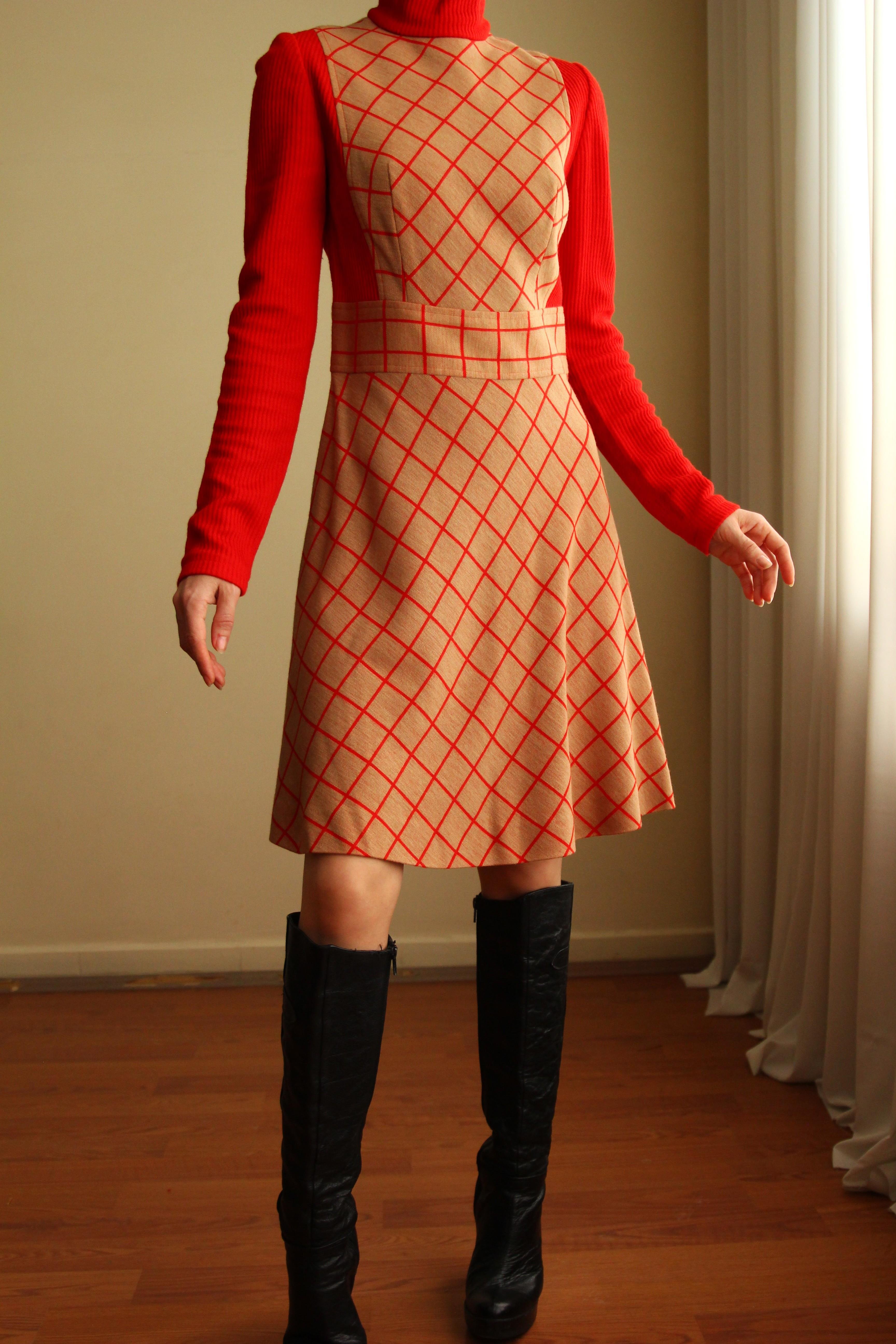Vintage Elbise