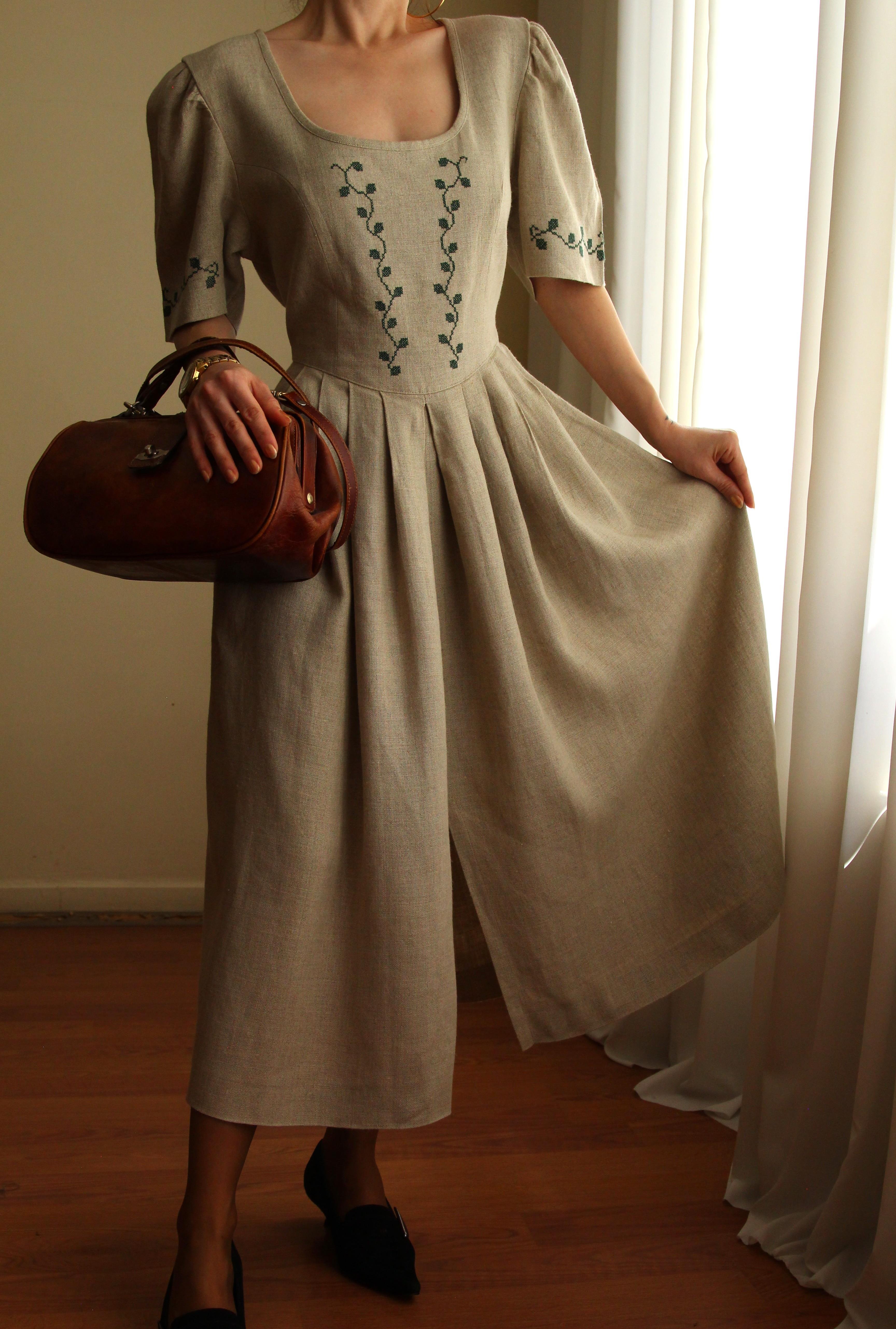 Vintage Elbise