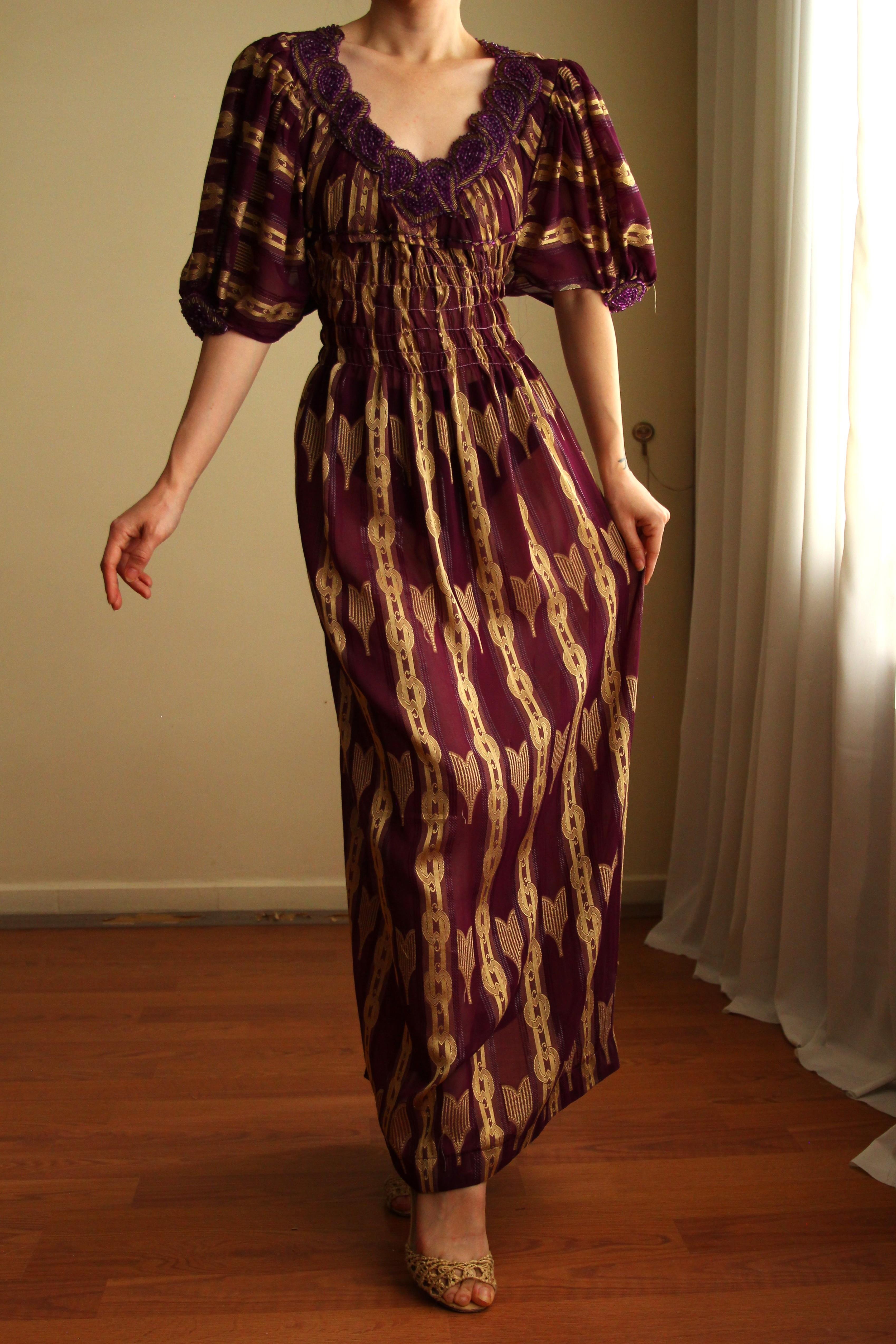 Vintage Elbise