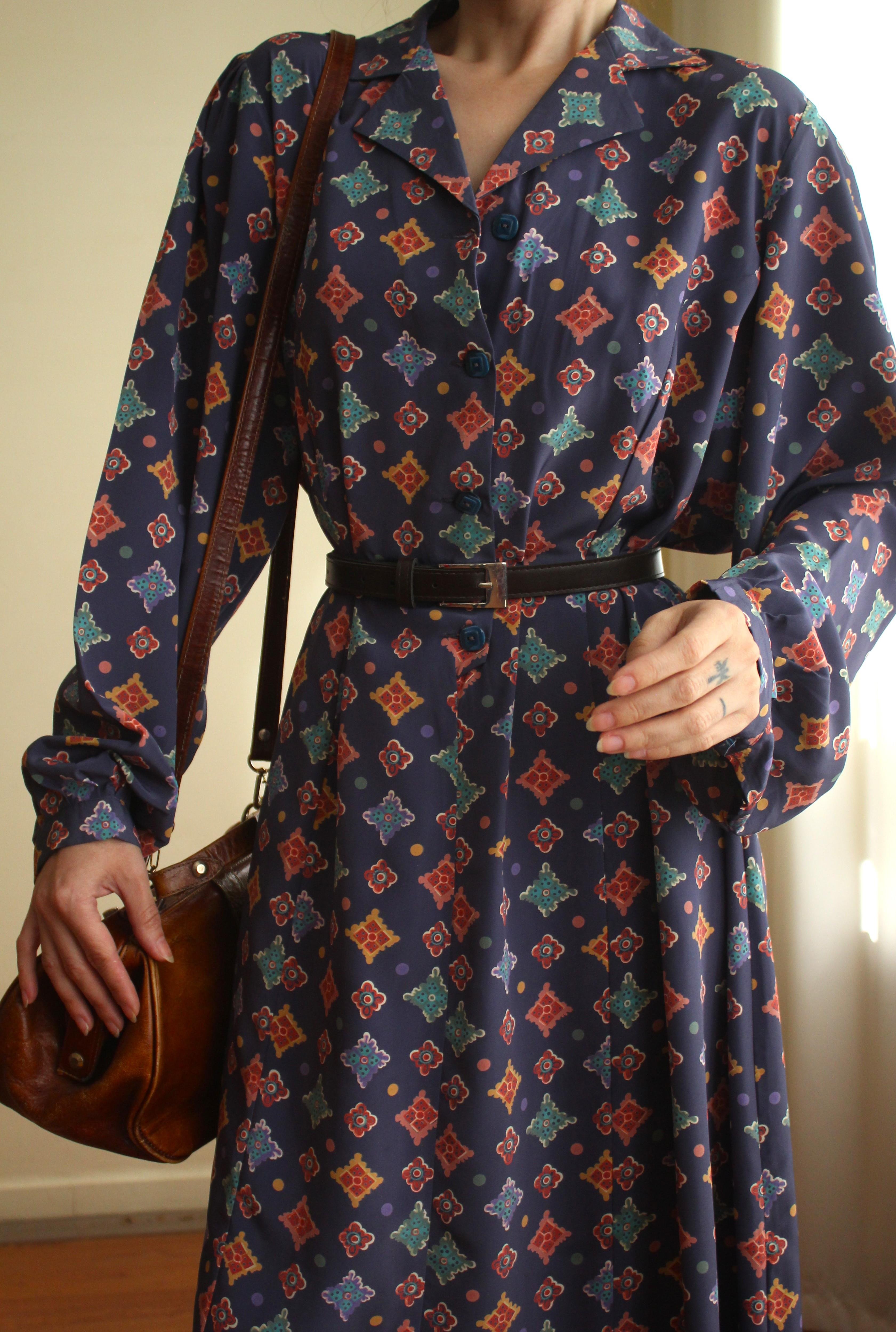 Vintage Elbise