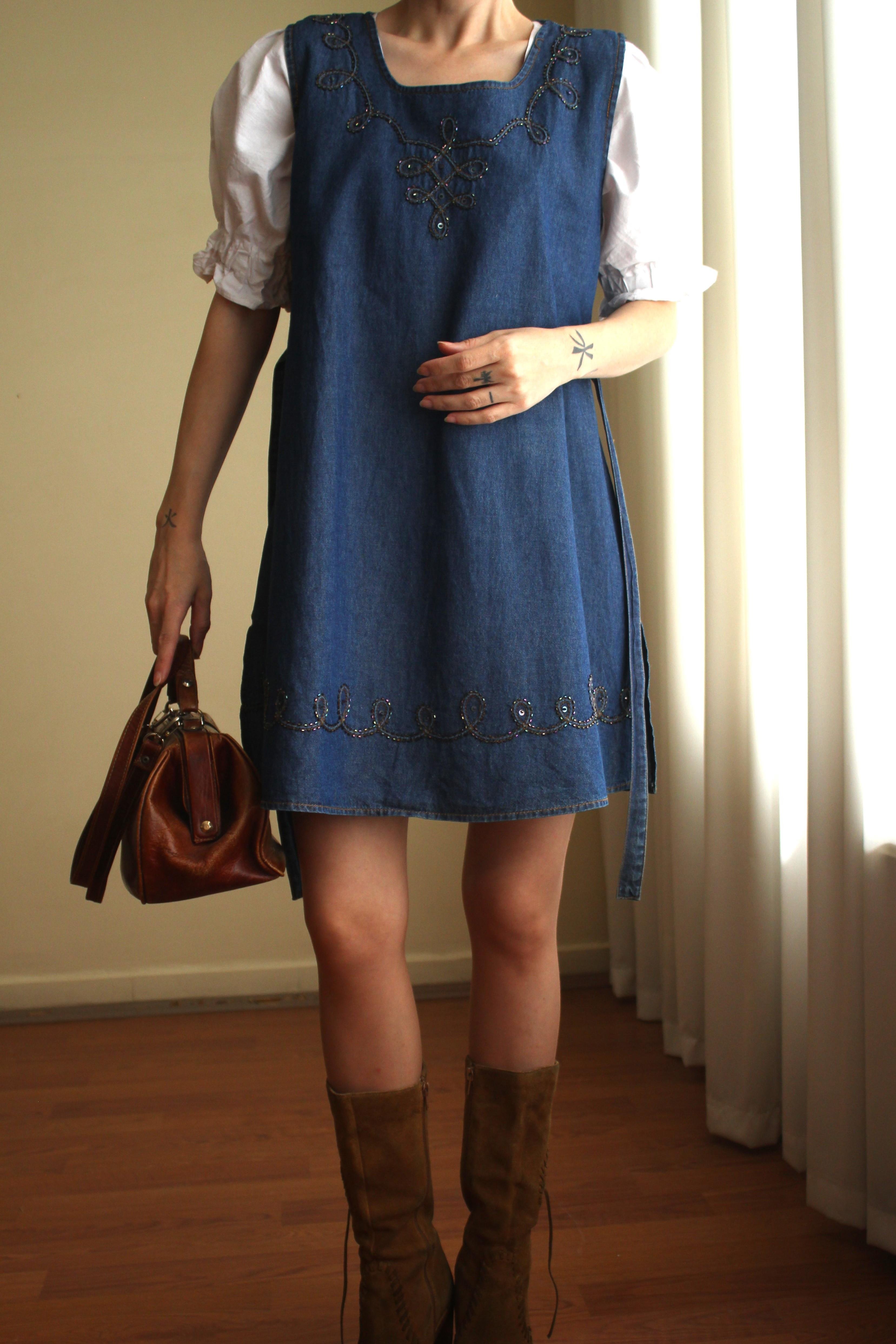 Vintage Elbise