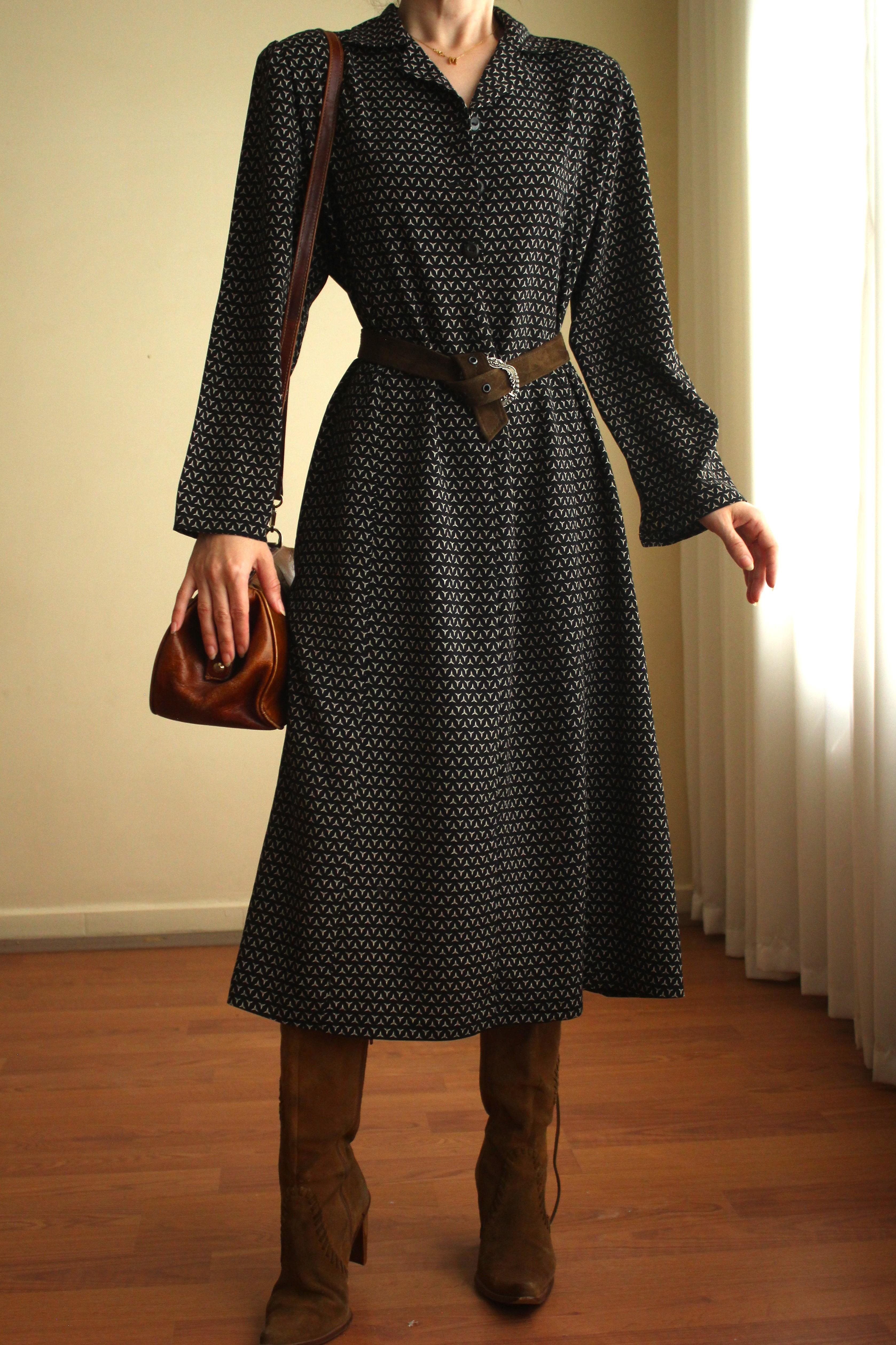 Vintage Elbise