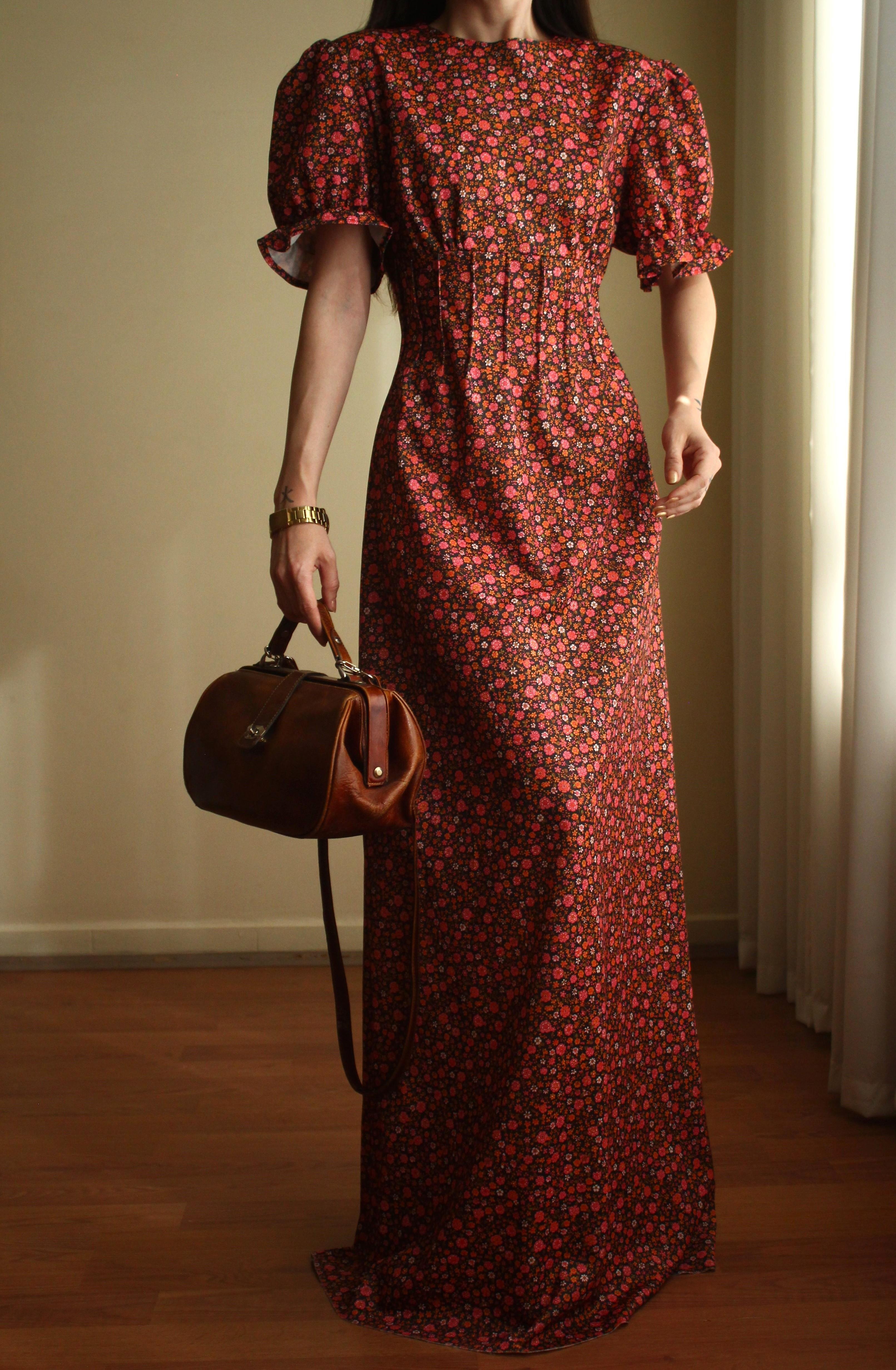 Vintage Elbise