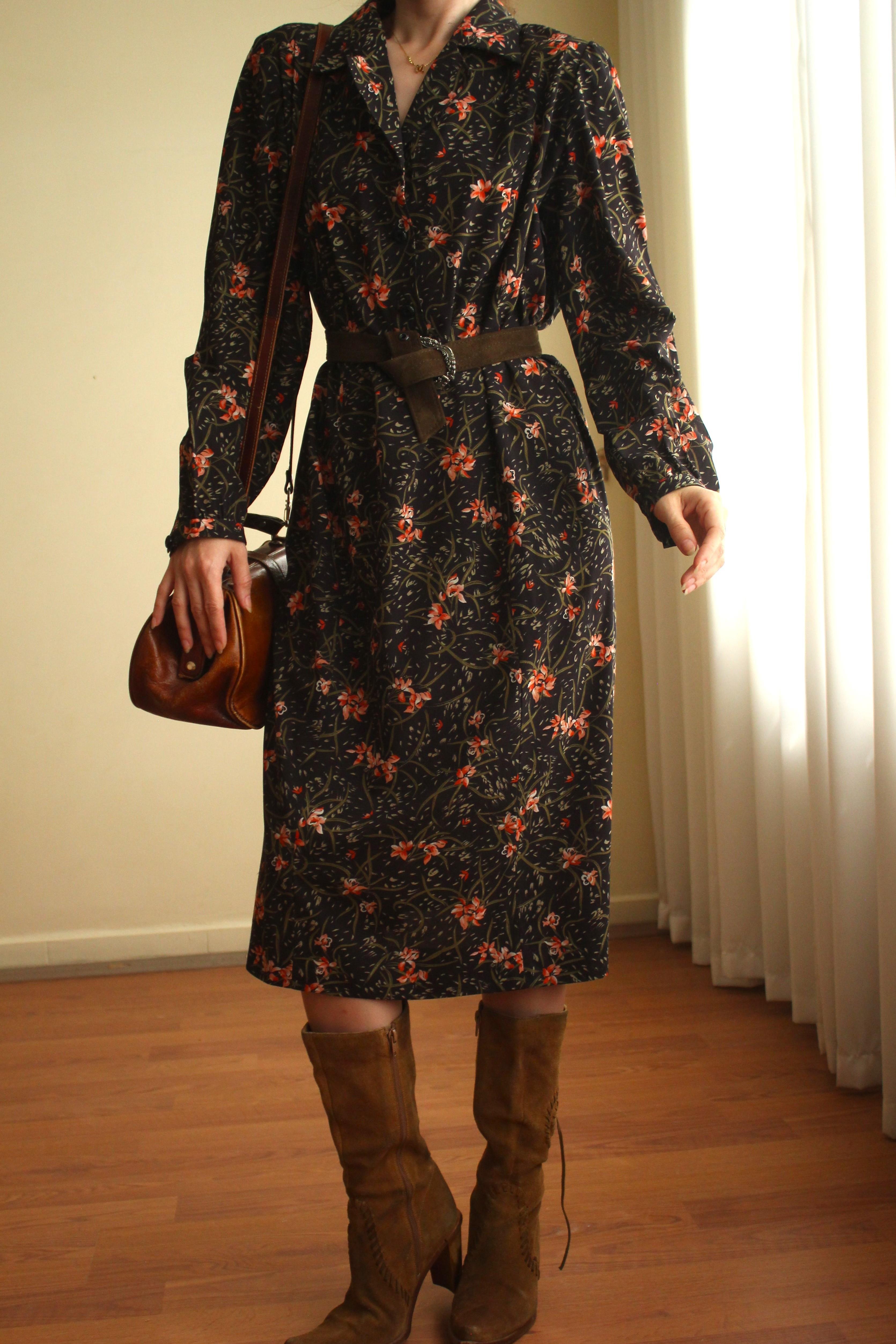 Vintage Elbise