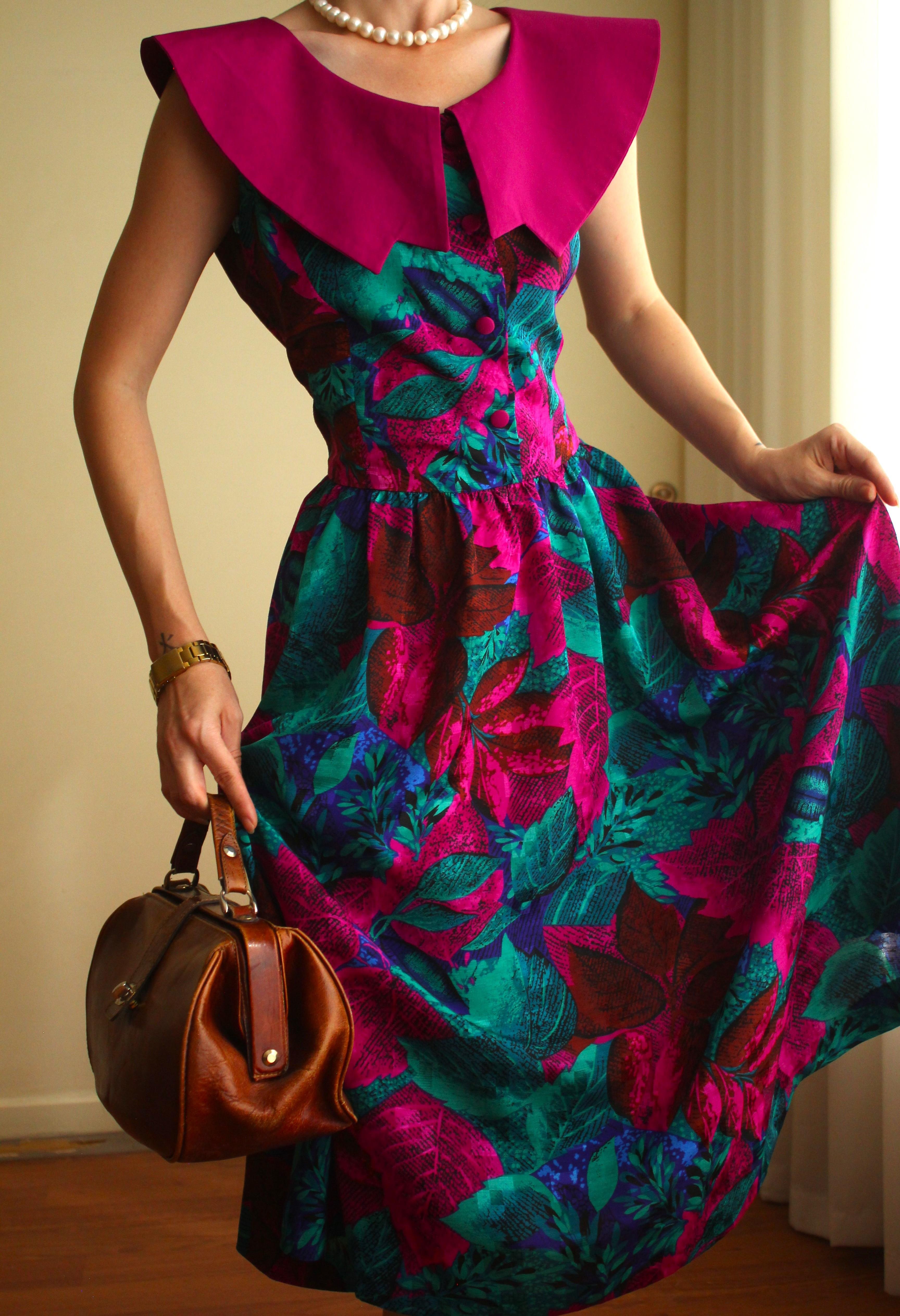 Vintage Elbise