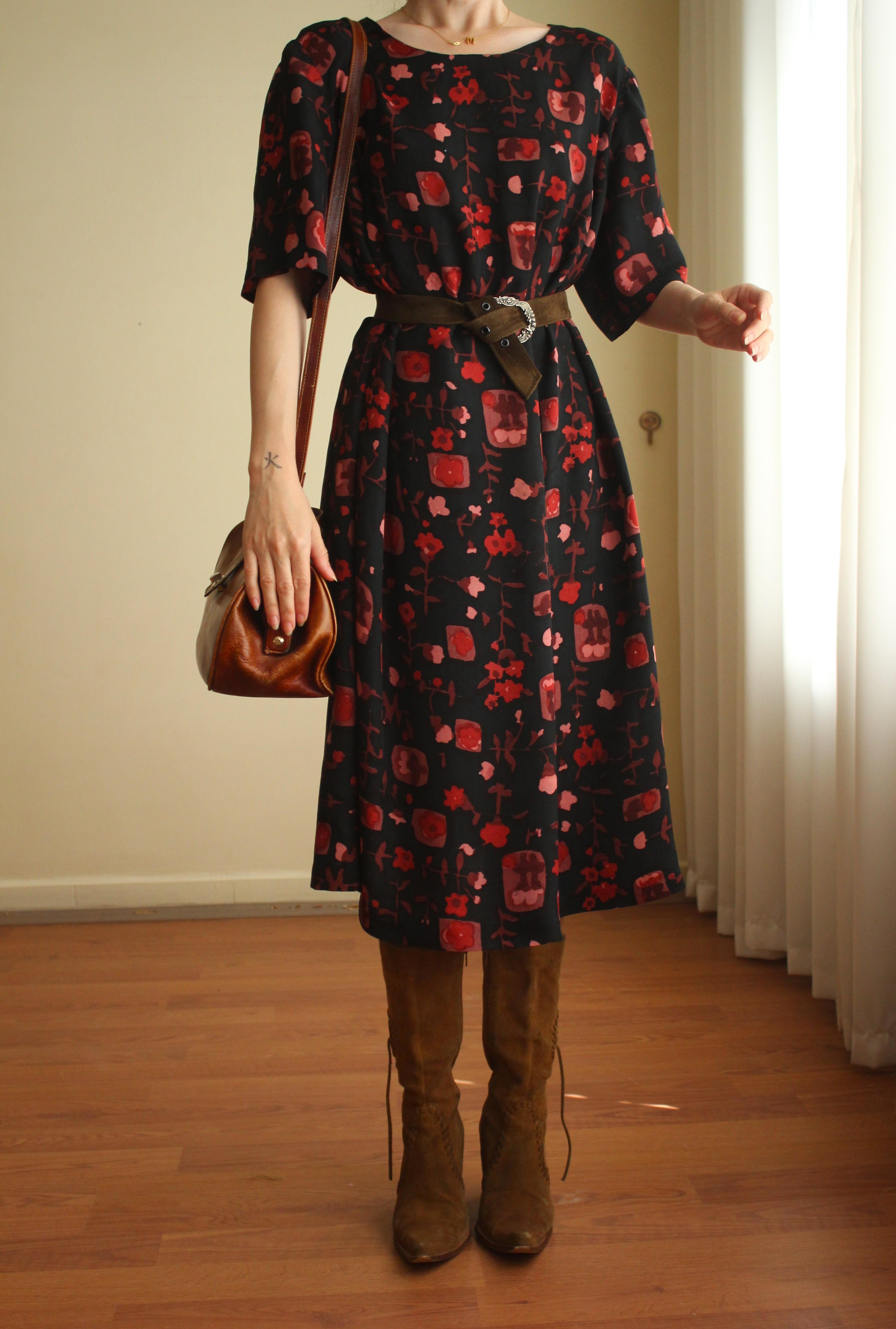 Vintage Elbise