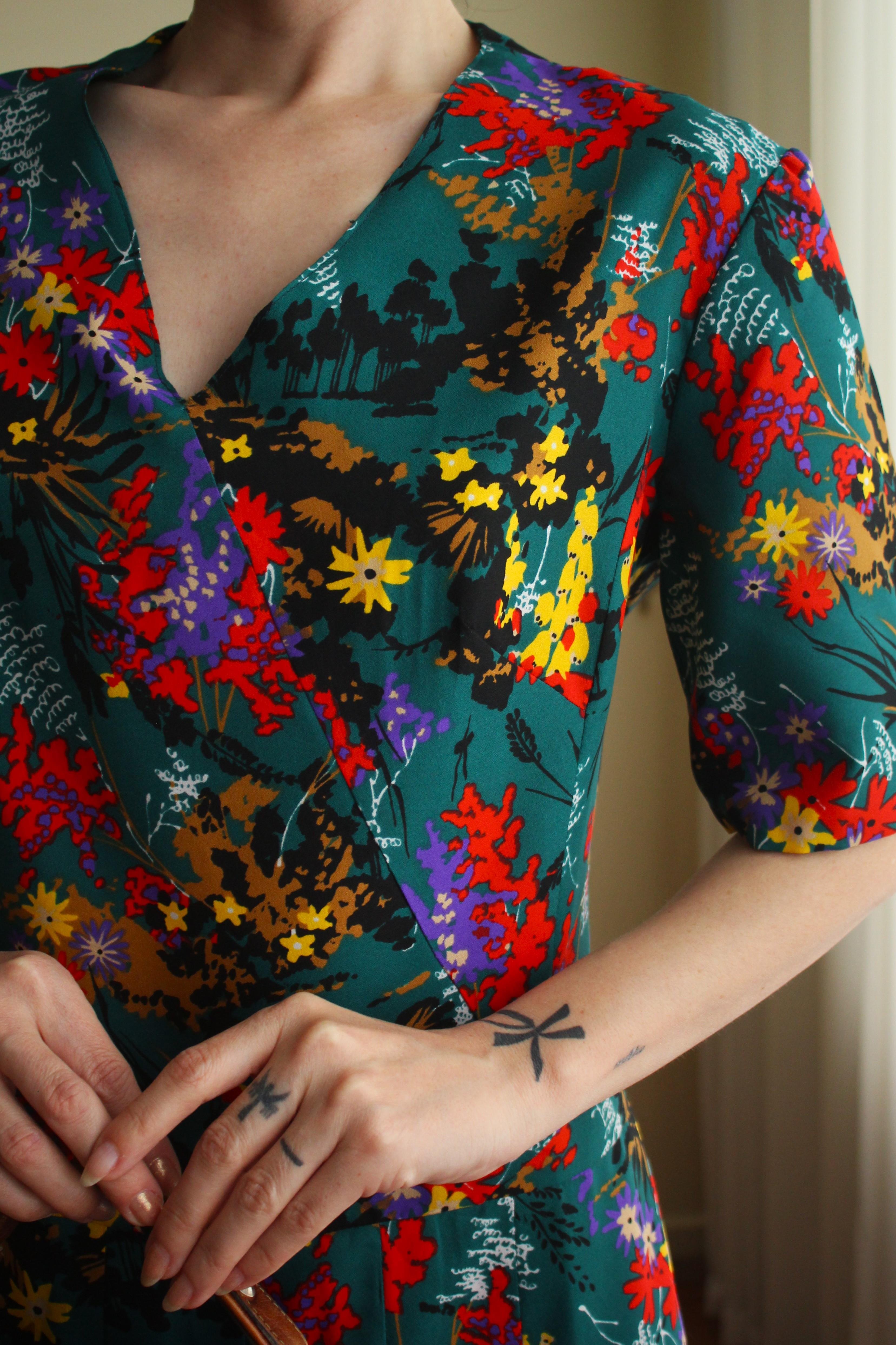 Vintage Elbise
