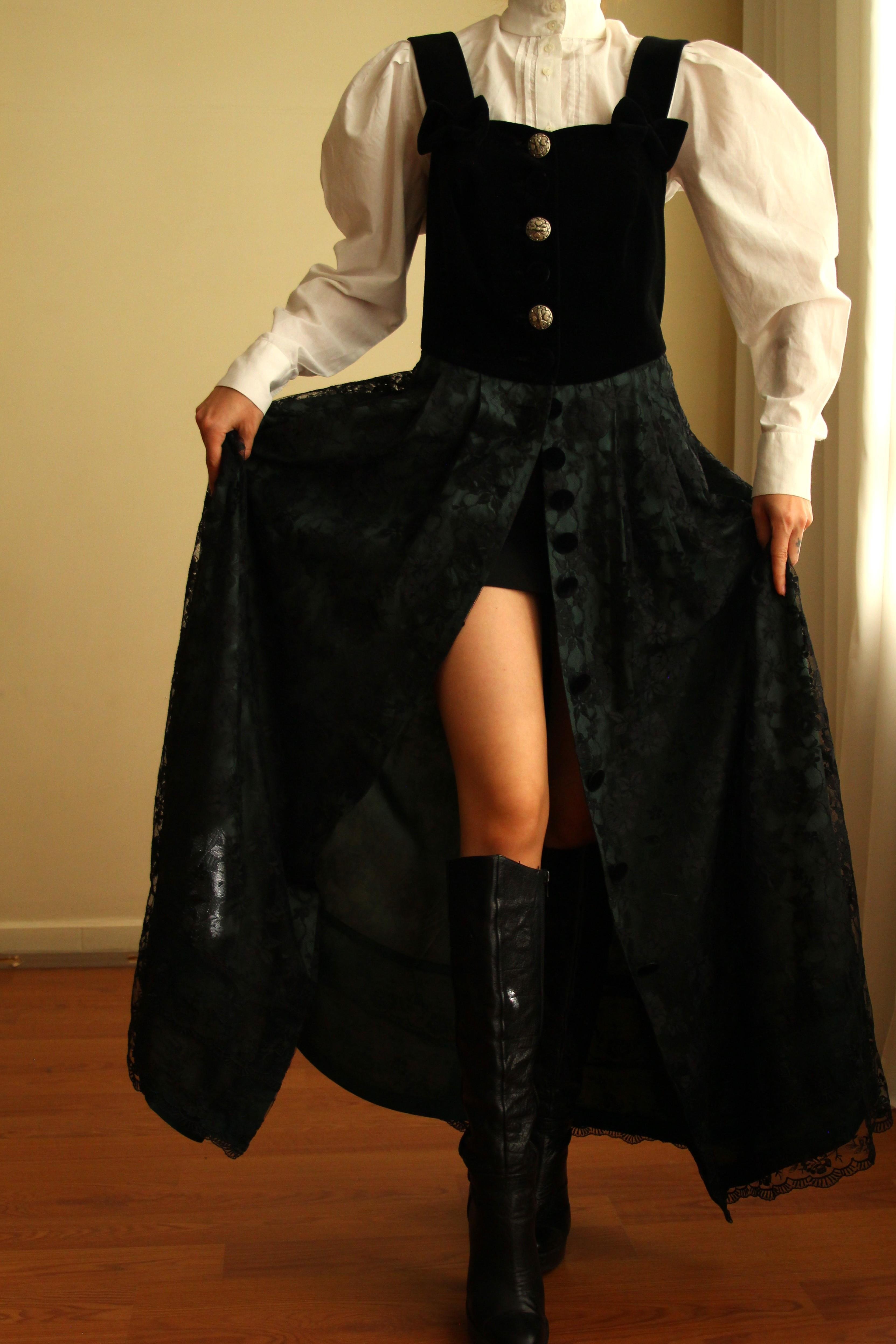 Vintage Elbise