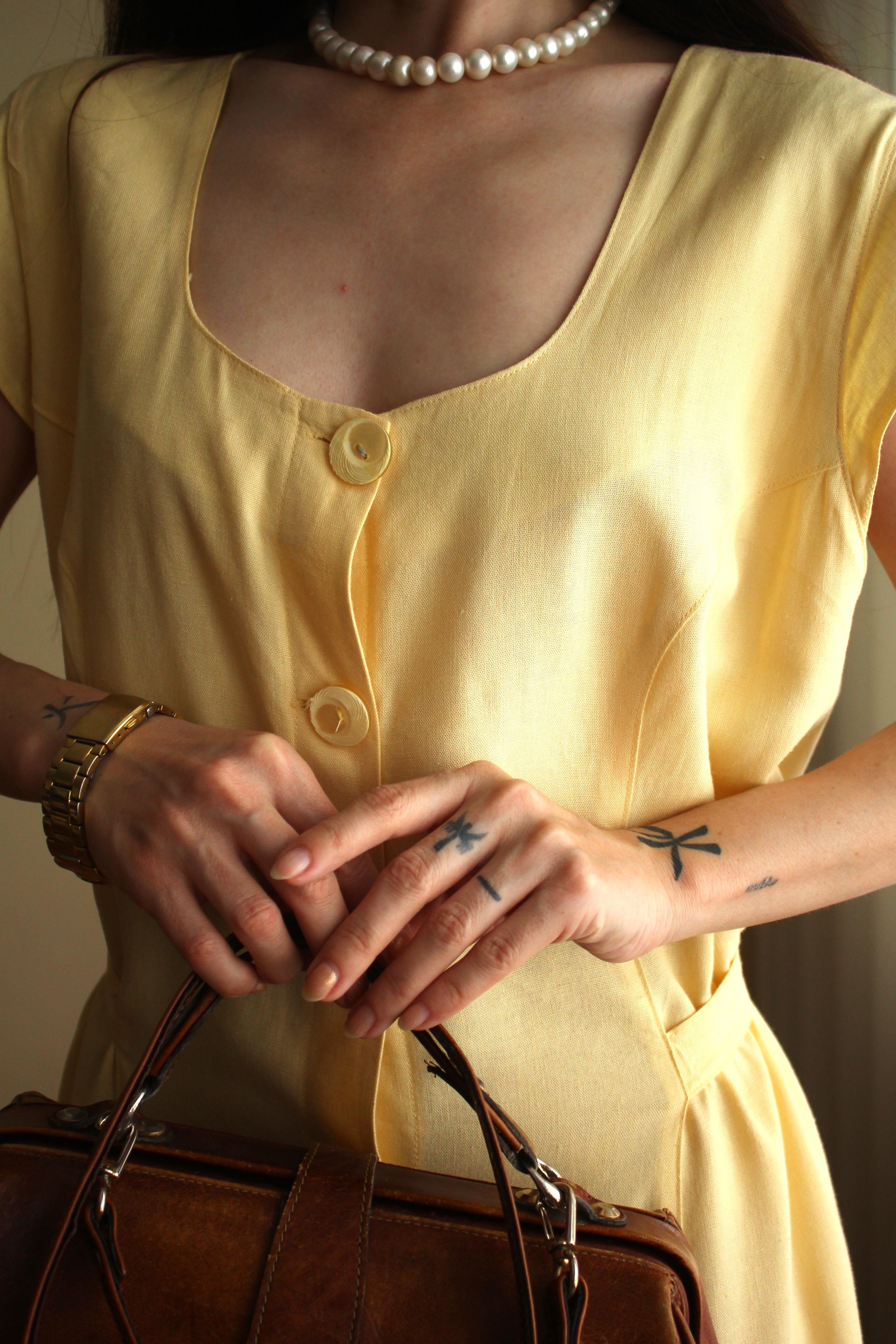 Vintage Elbise