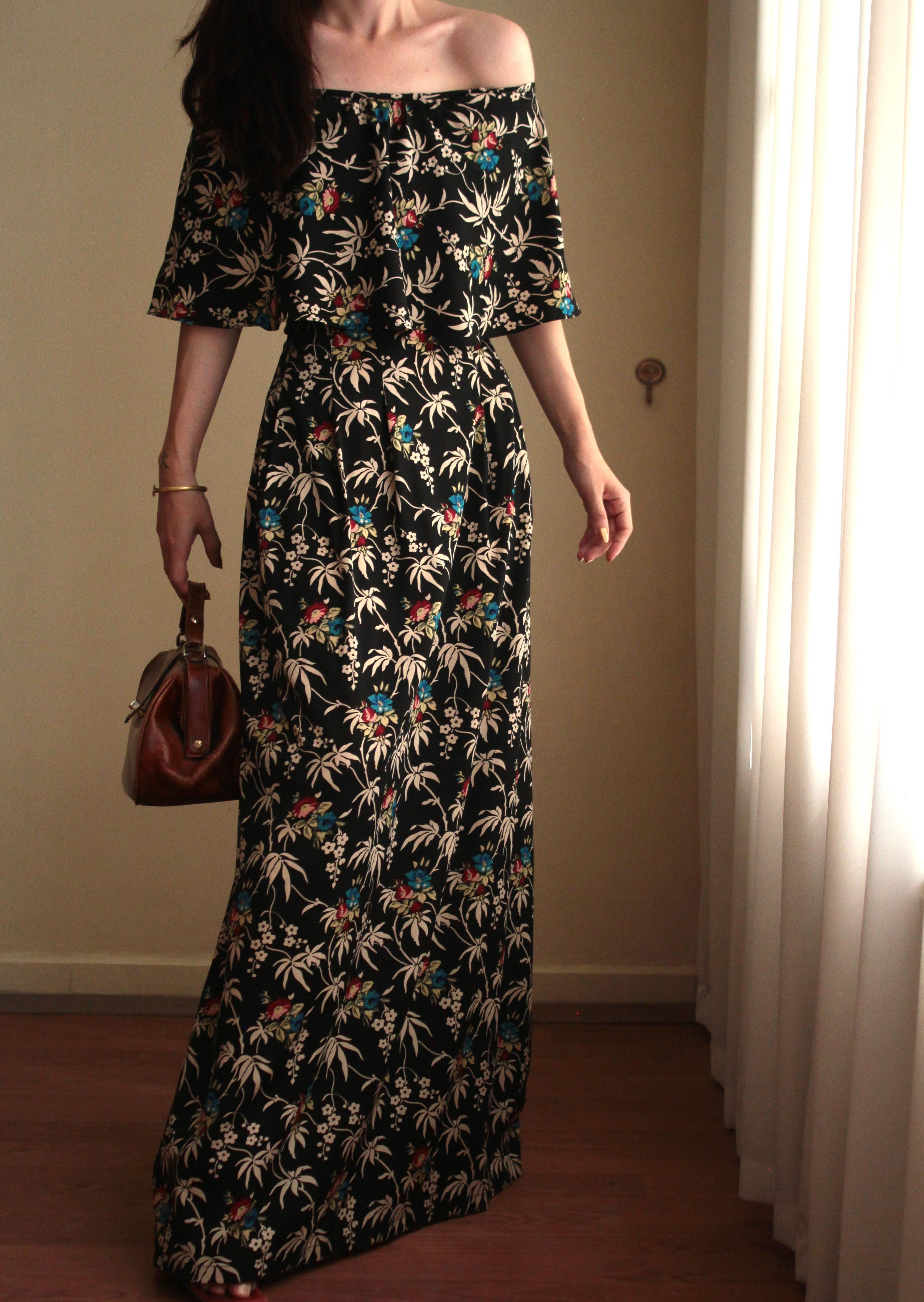 Vintage Elbise