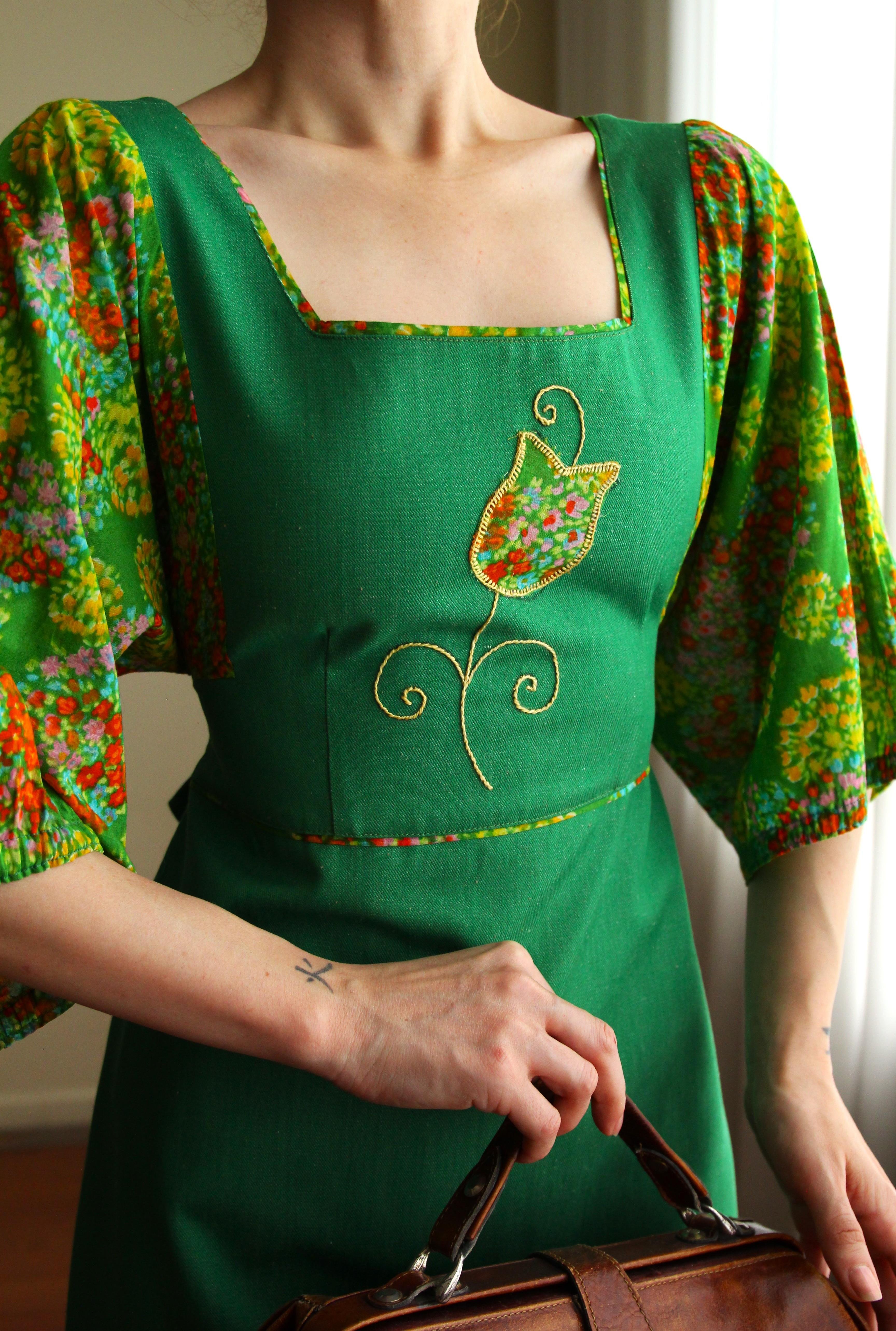 Vintage Elbise