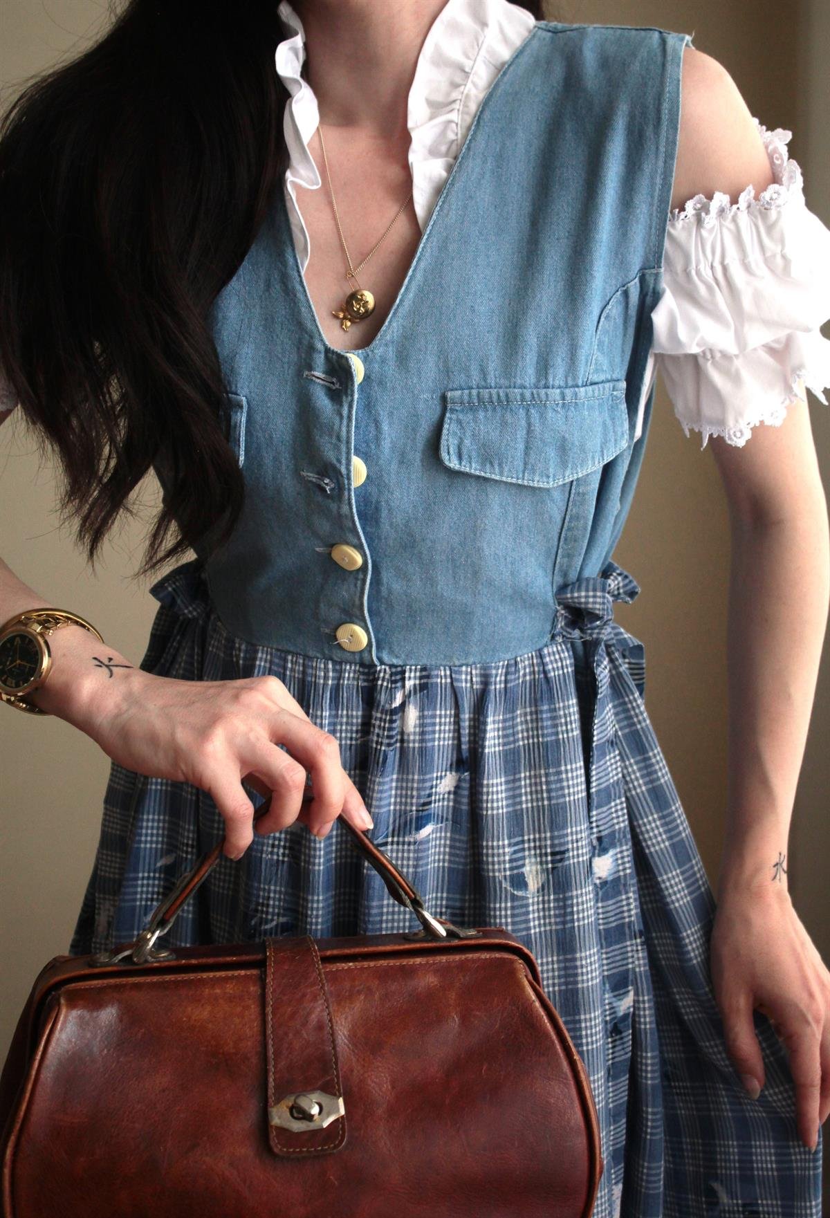 Vintage Elbise