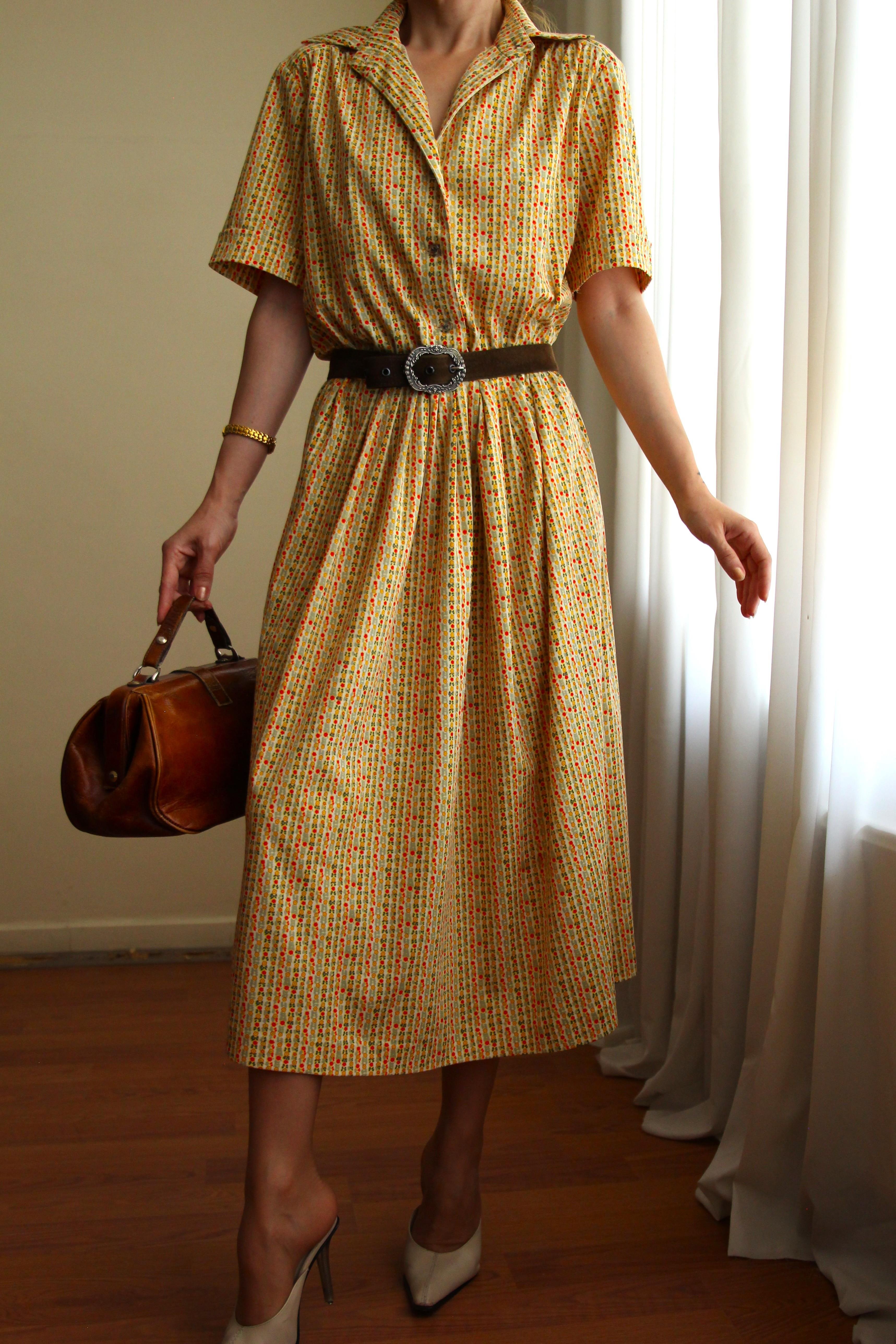 Vintage Elbise
