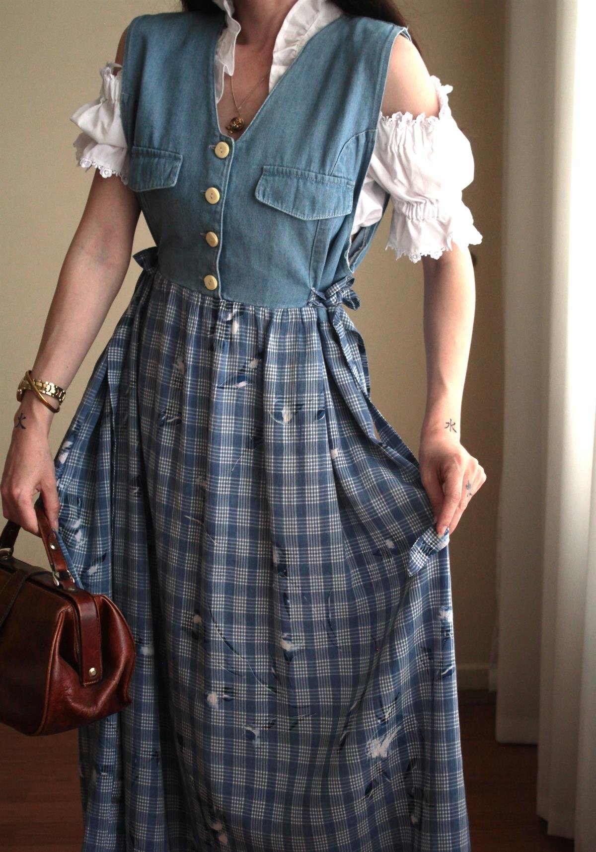Vintage Elbise