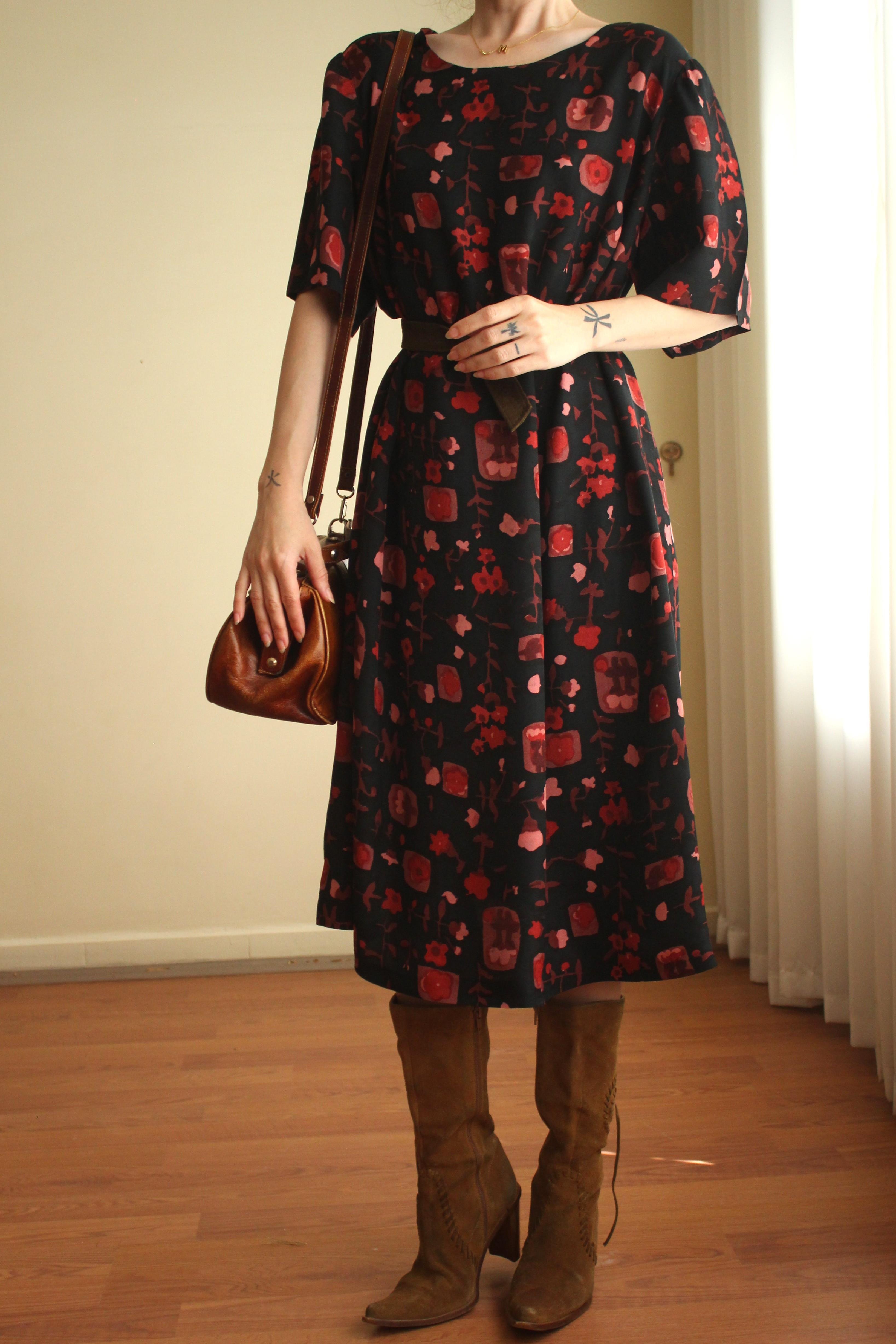 Vintage Elbise