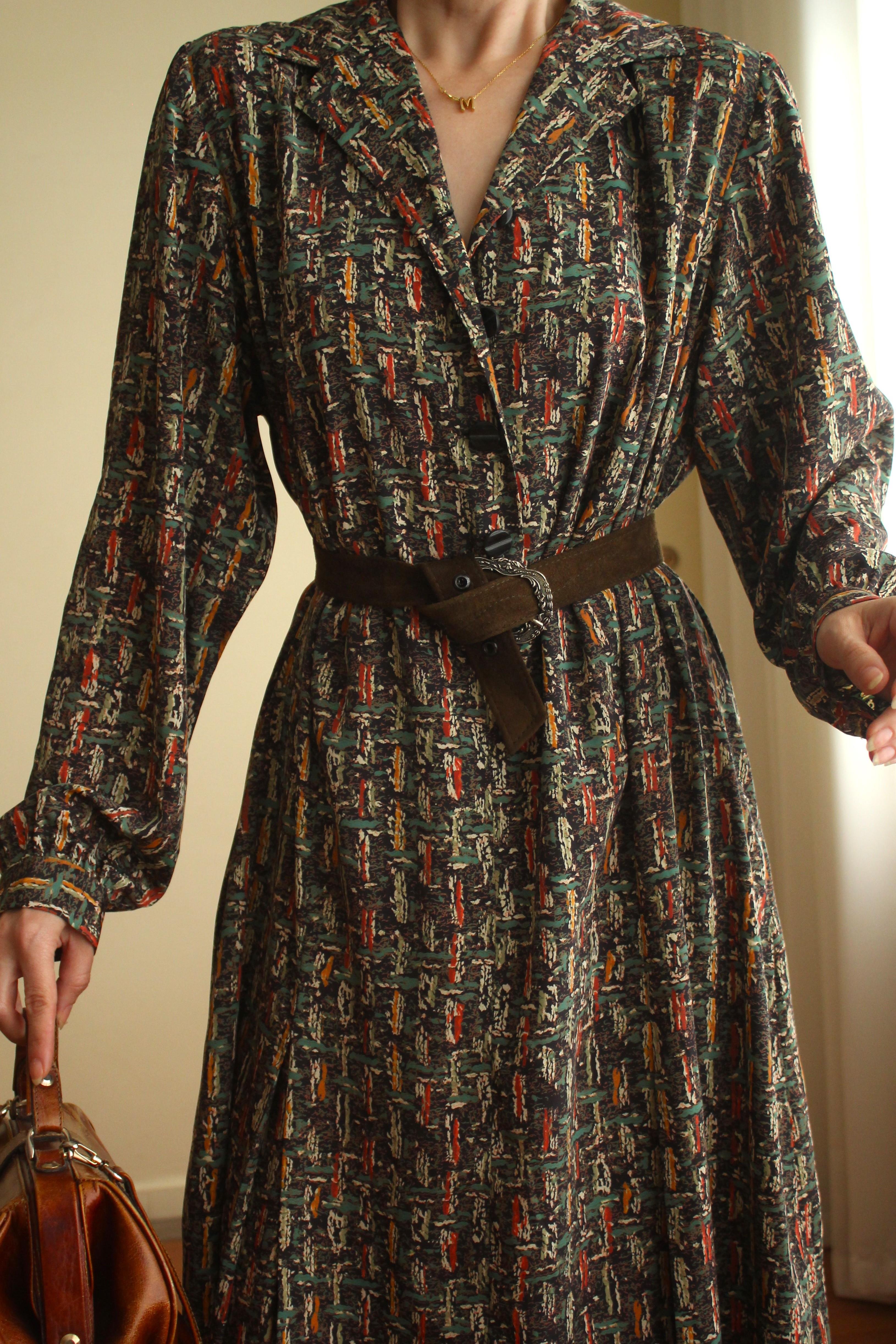 Vintage Elbise