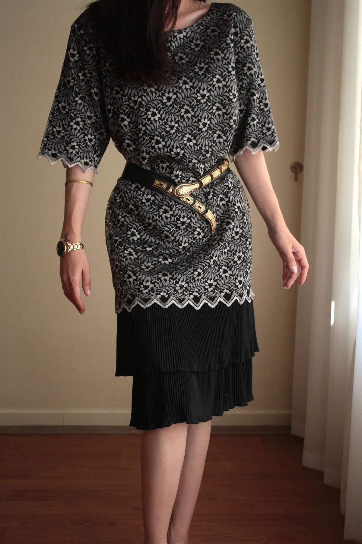 Vintage Elbise