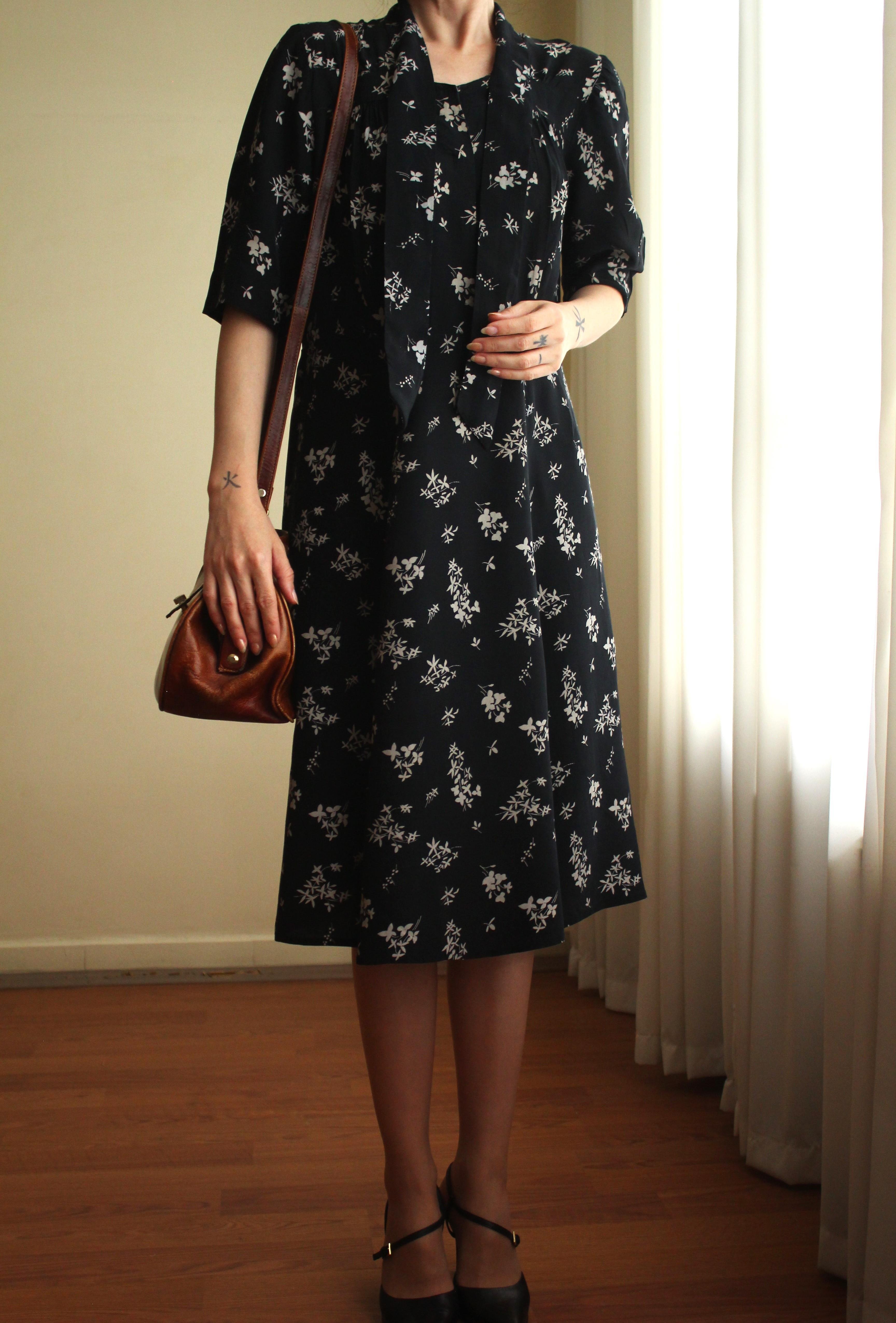 Vintage Elbise