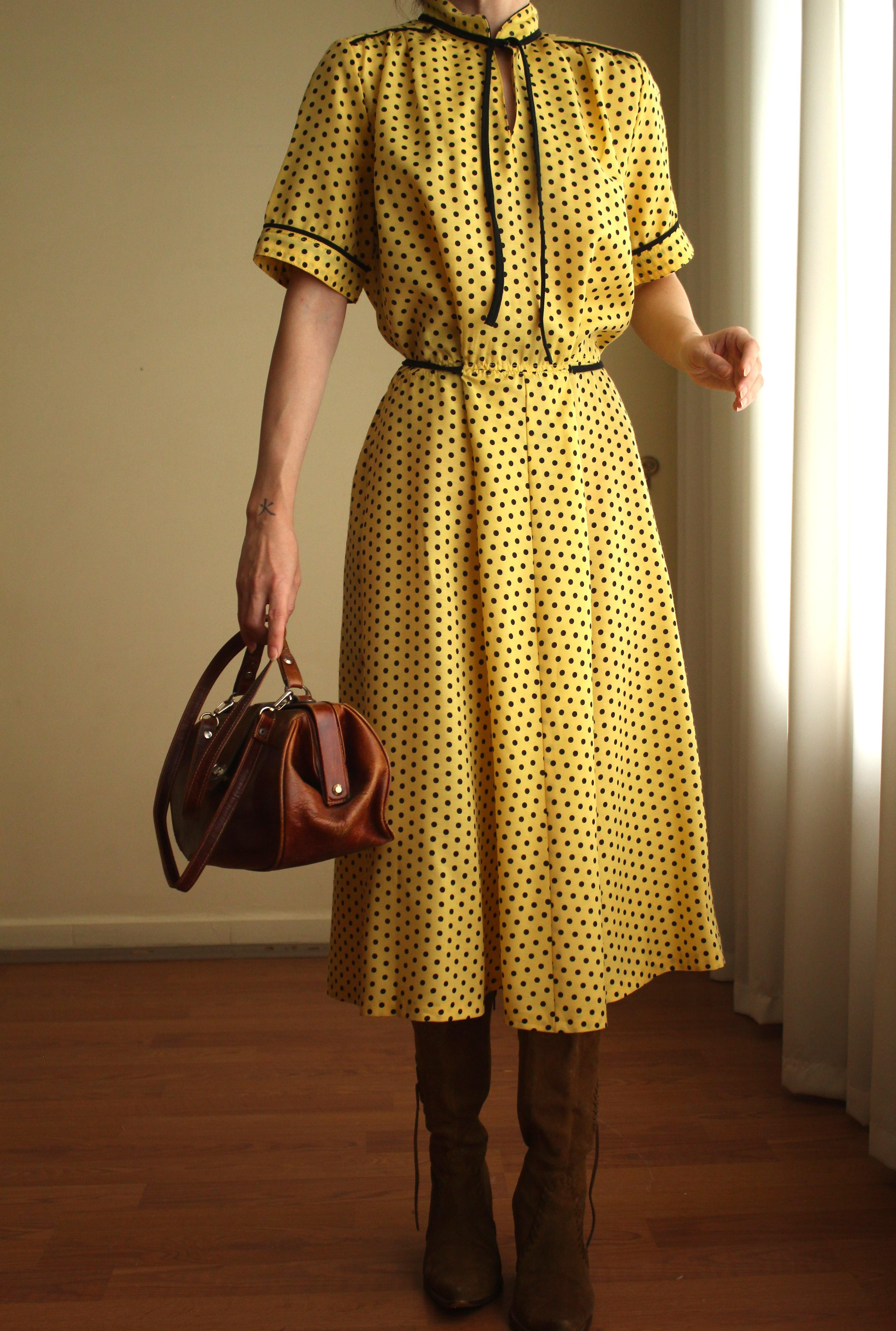Vintage Elbise