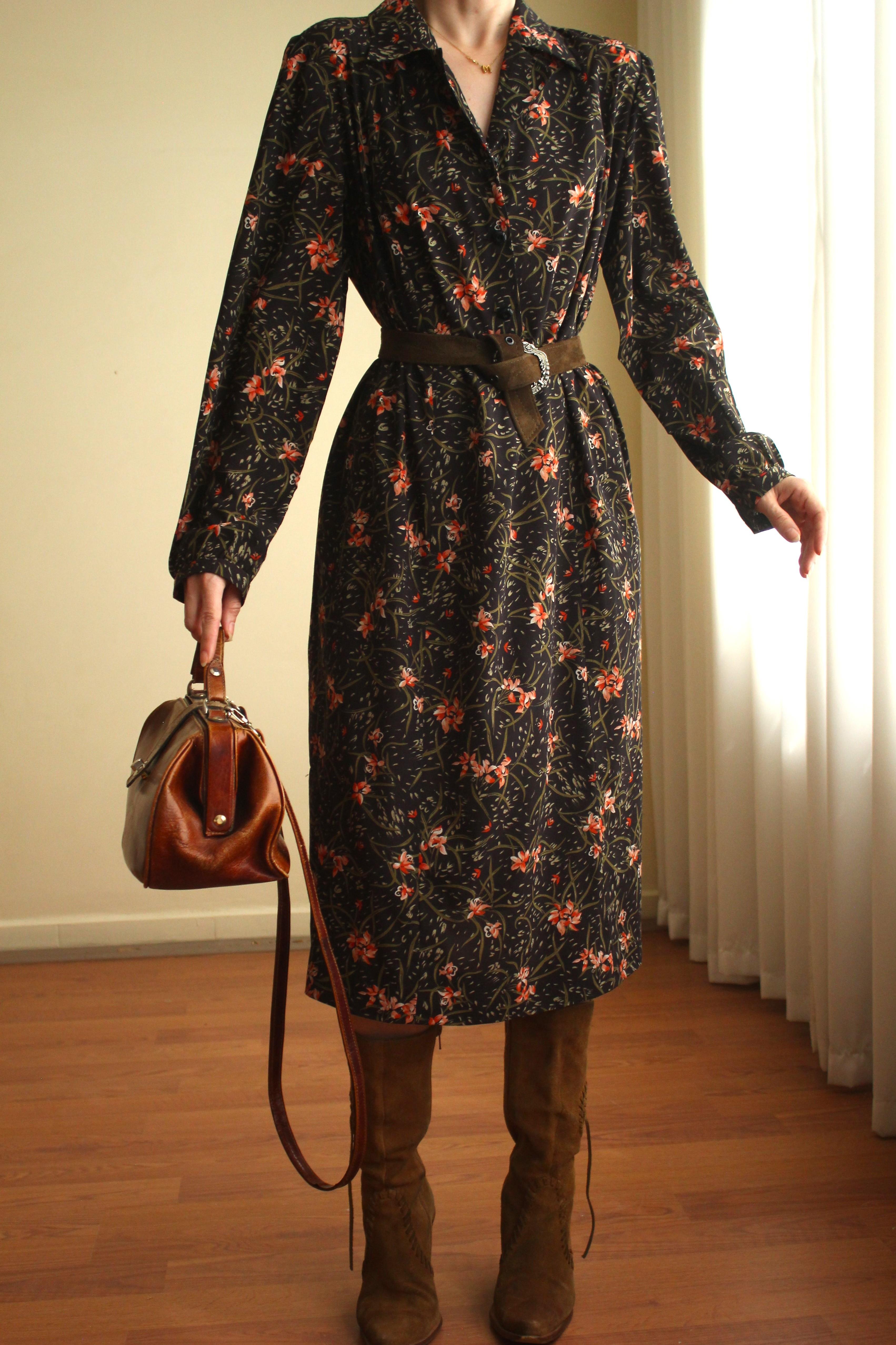 Vintage Elbise