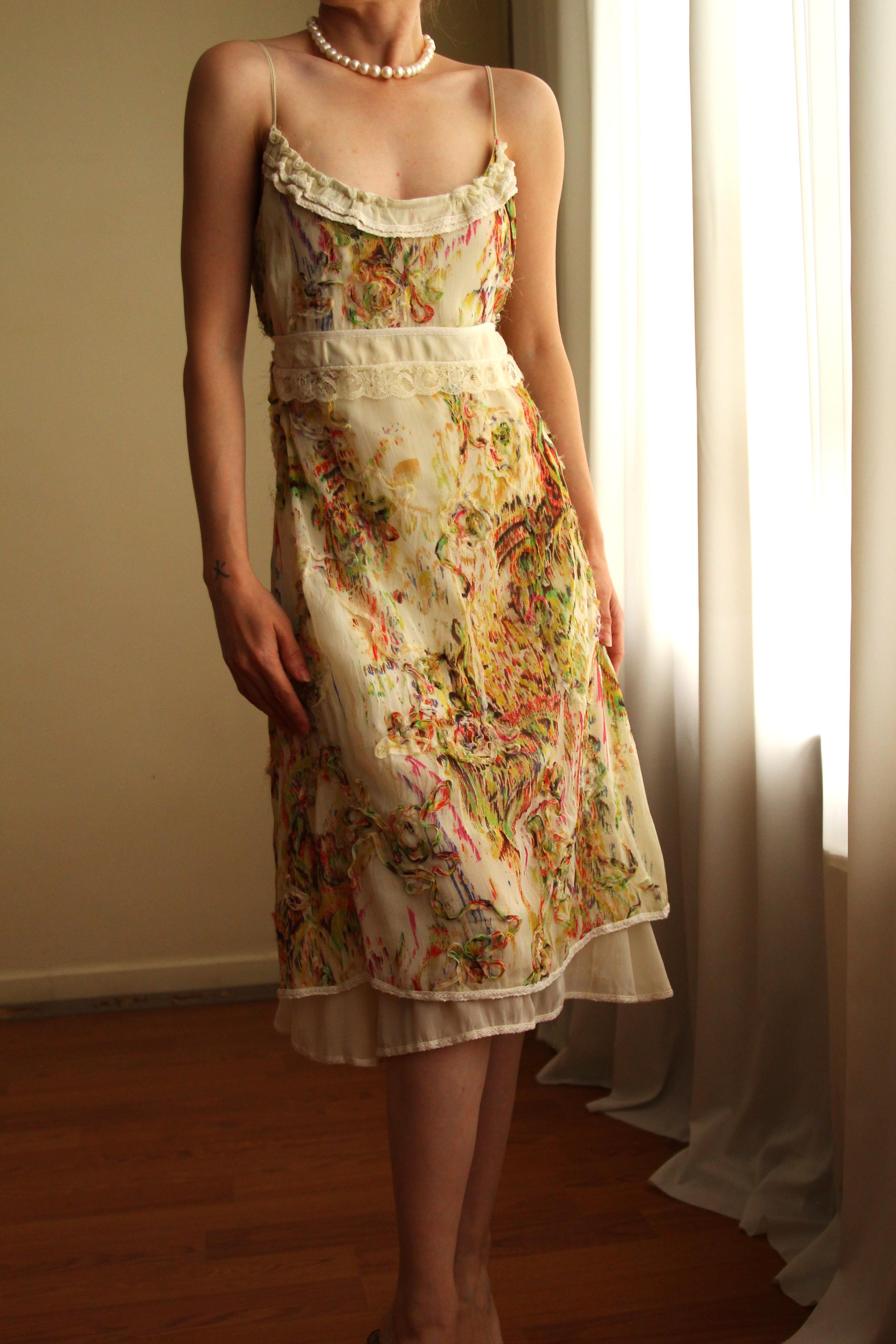 Vintage Elbise