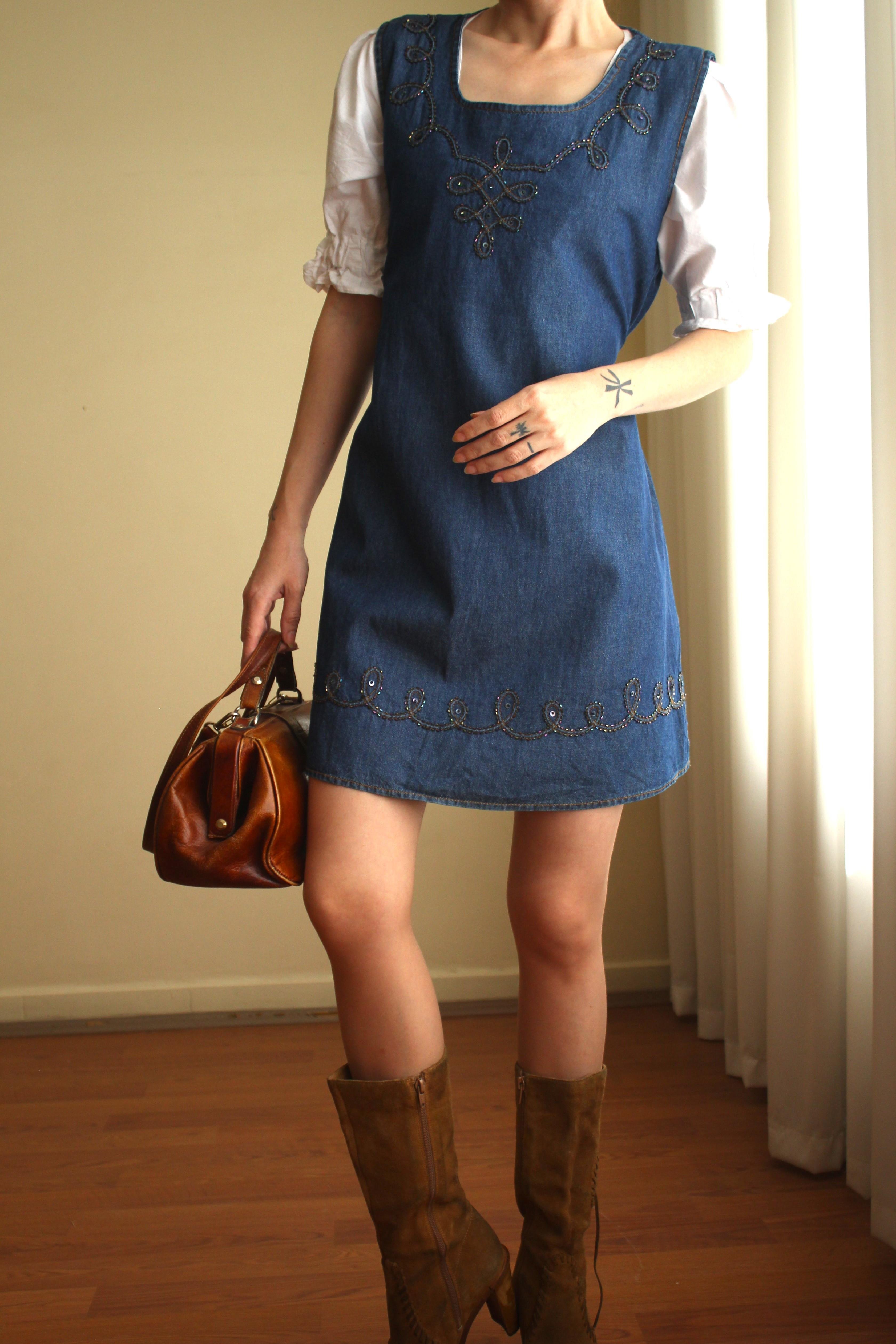 Vintage Elbise