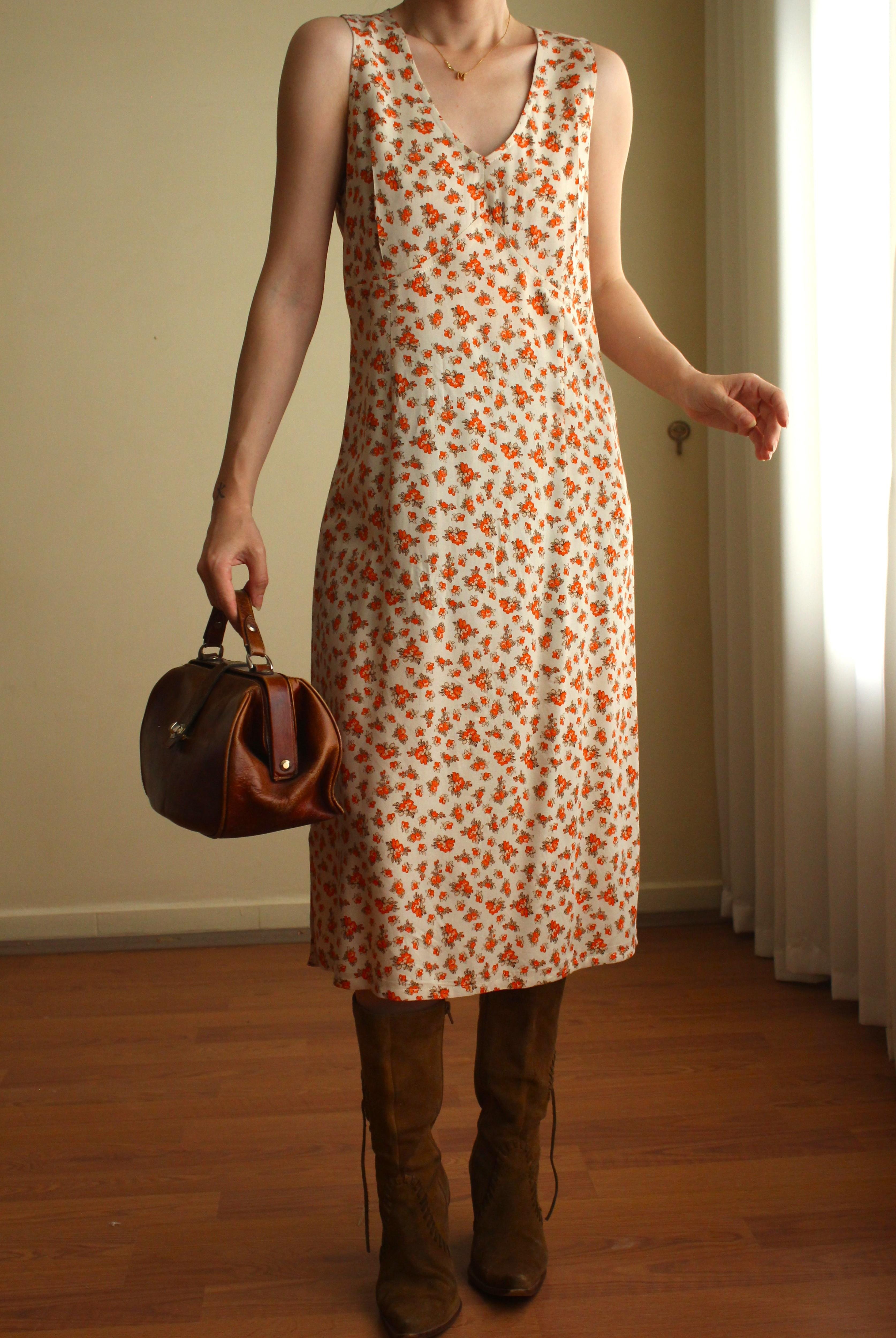 Vintage Elbise