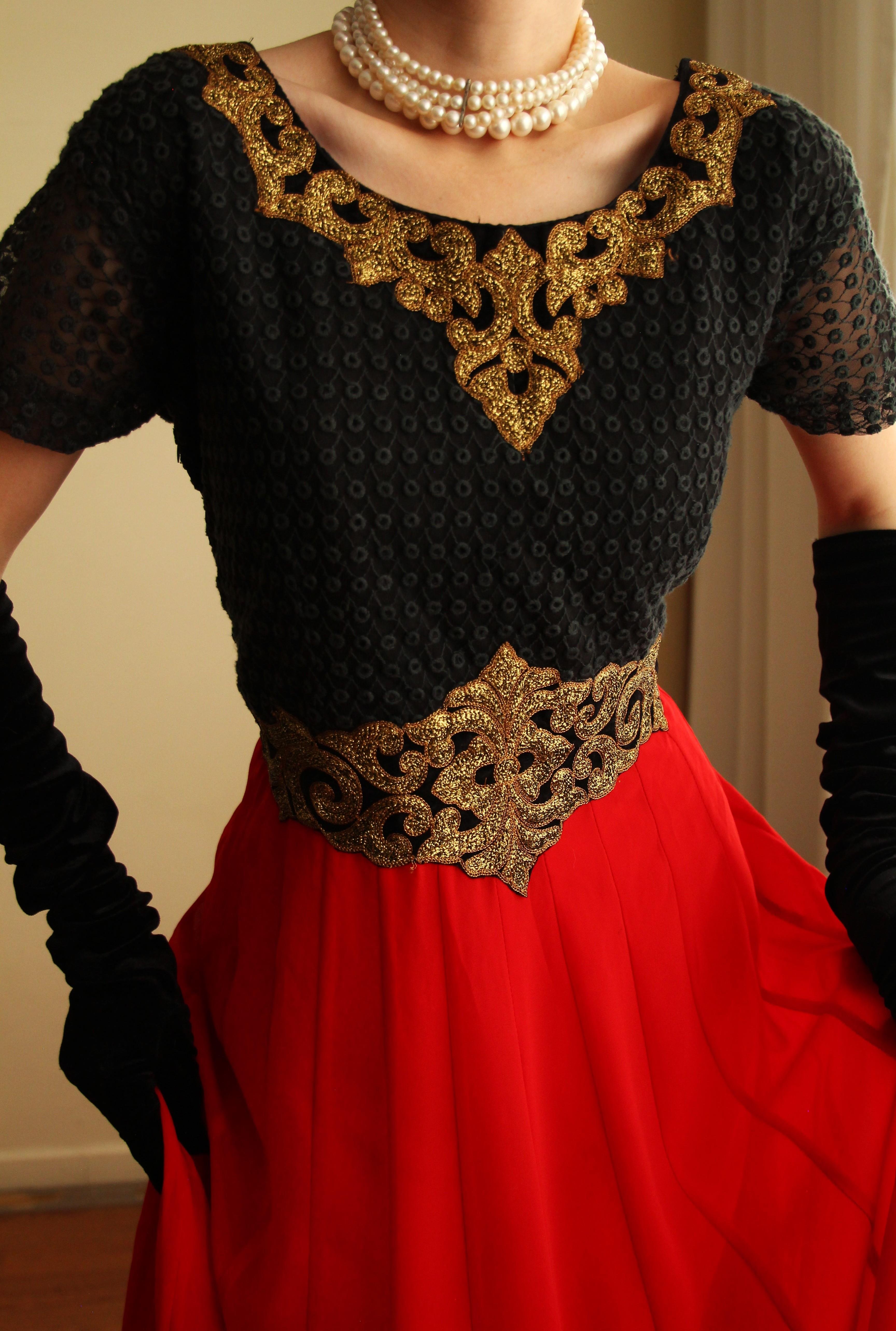 Vintage Elbise