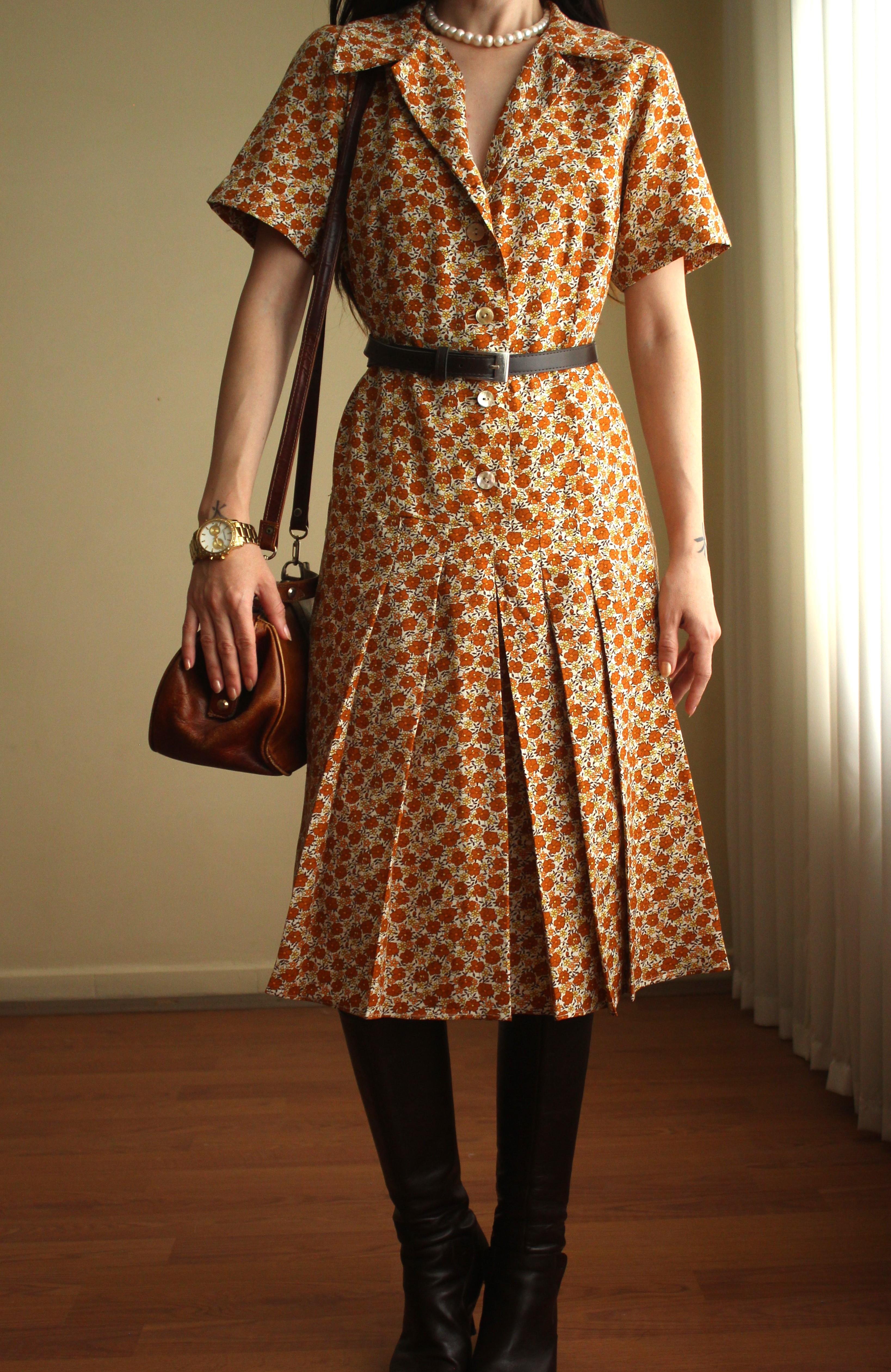 Vintage Elbise