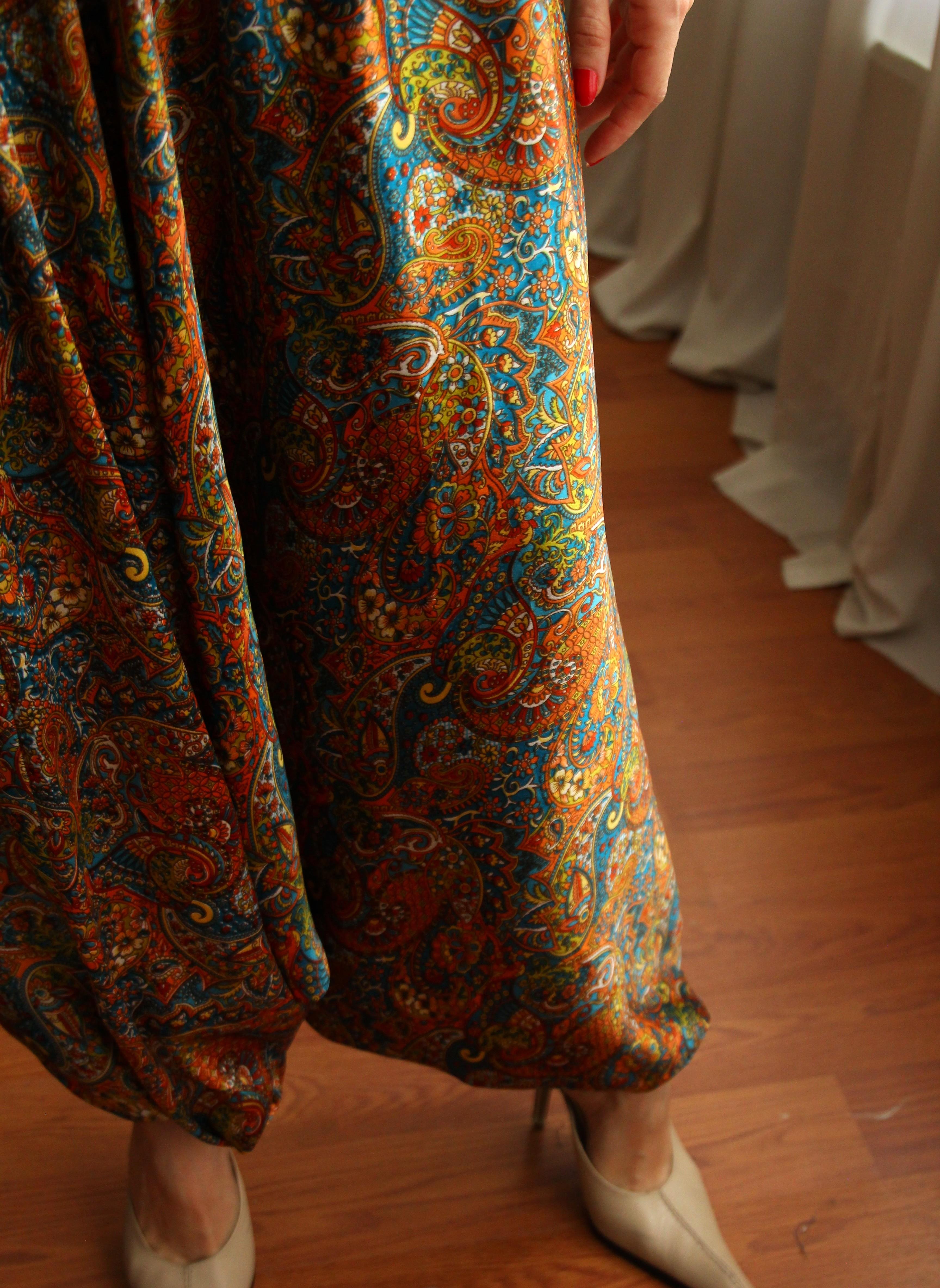 Vintage Indian Şalvar