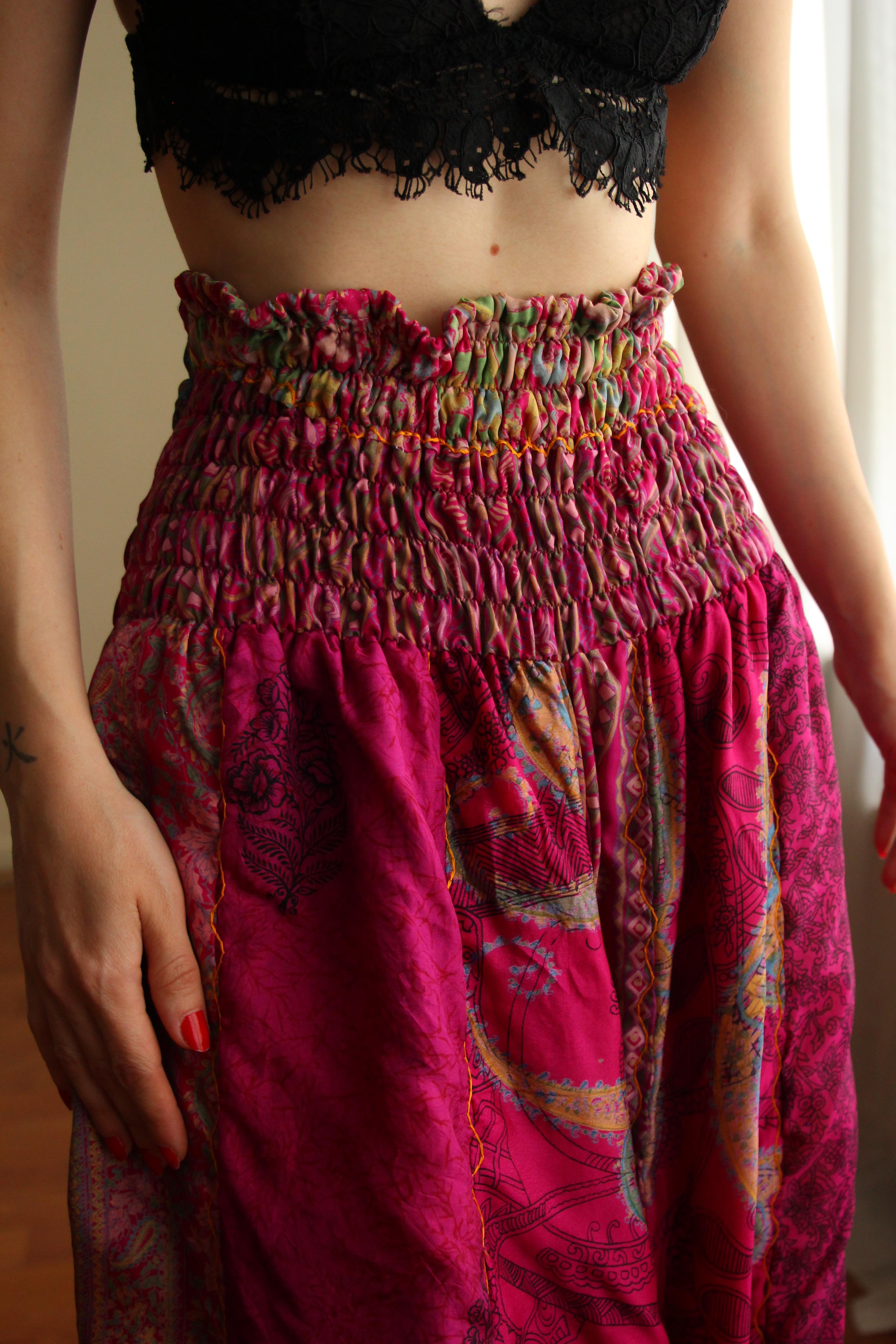 Vintage Indian Şalvar