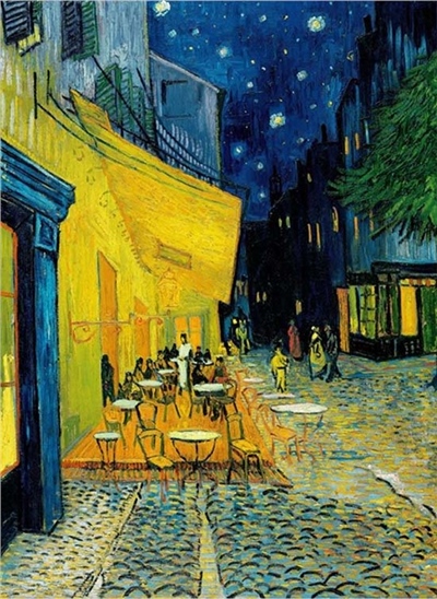 Kafe Teras - 1000 Parça Puzzle
