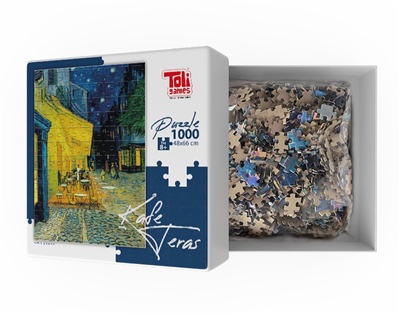 Kafe Teras - 1000 Parça Puzzle