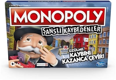 Monopoly Şanslı Kaybedenler Kutu Oyunu