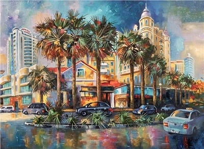 Palm Street - 1000 Parça Puzzle