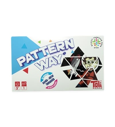Pattern Way Ahşap Üçgen Zeka Oyunu