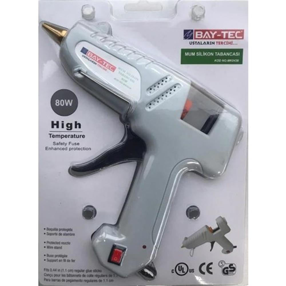 BaytecSilikon-Mastik ve İzolasyon Bantları Mum Silikon Tabancasi 60W