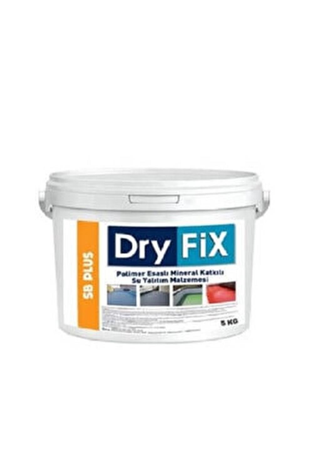 DryfixDekorasyon Gereçleri Dryfix Sb Plus Su Yalıtım Malzemesi Beyaz 5 Kg